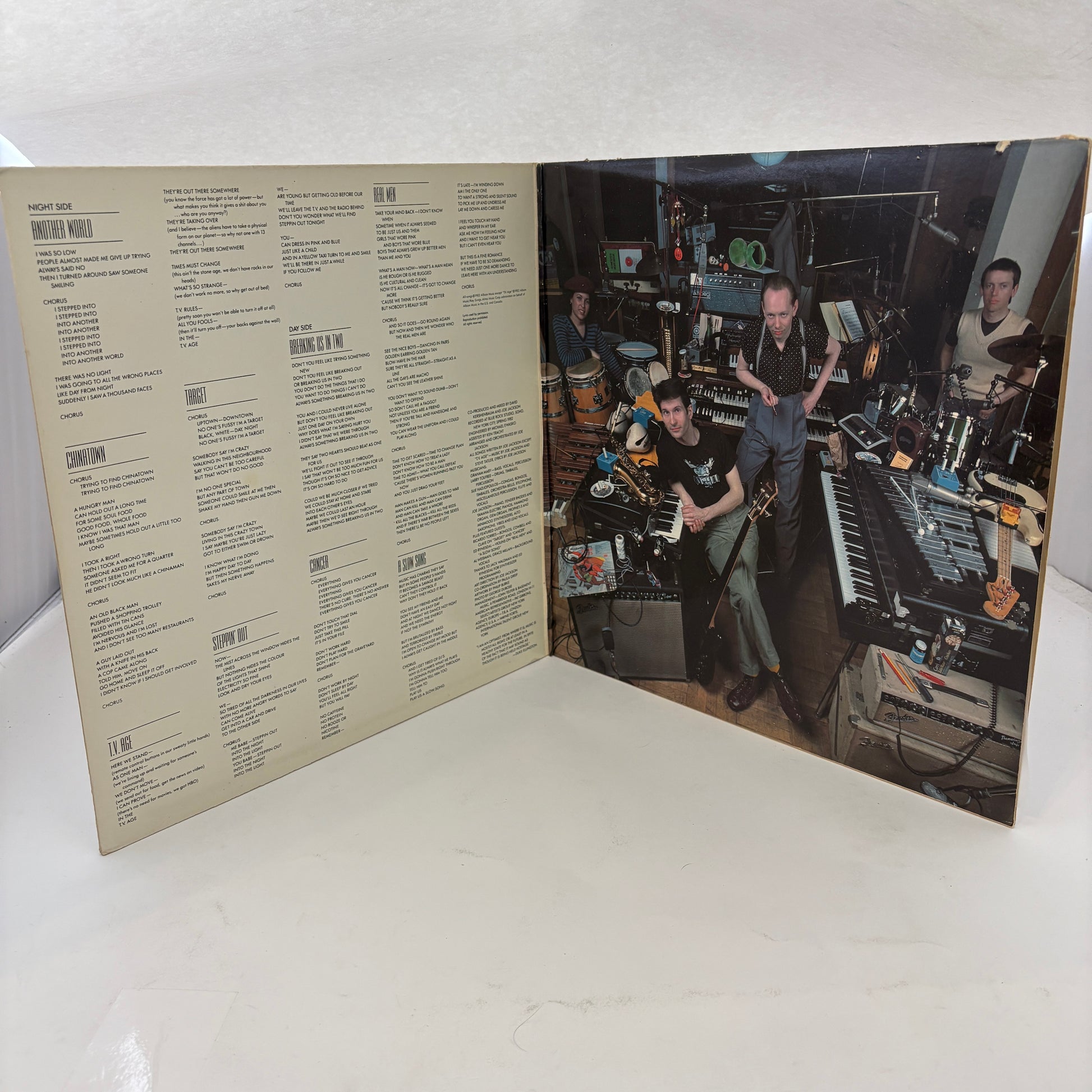 Joe Jackson : Night And Day (LP,Album,Stereo)