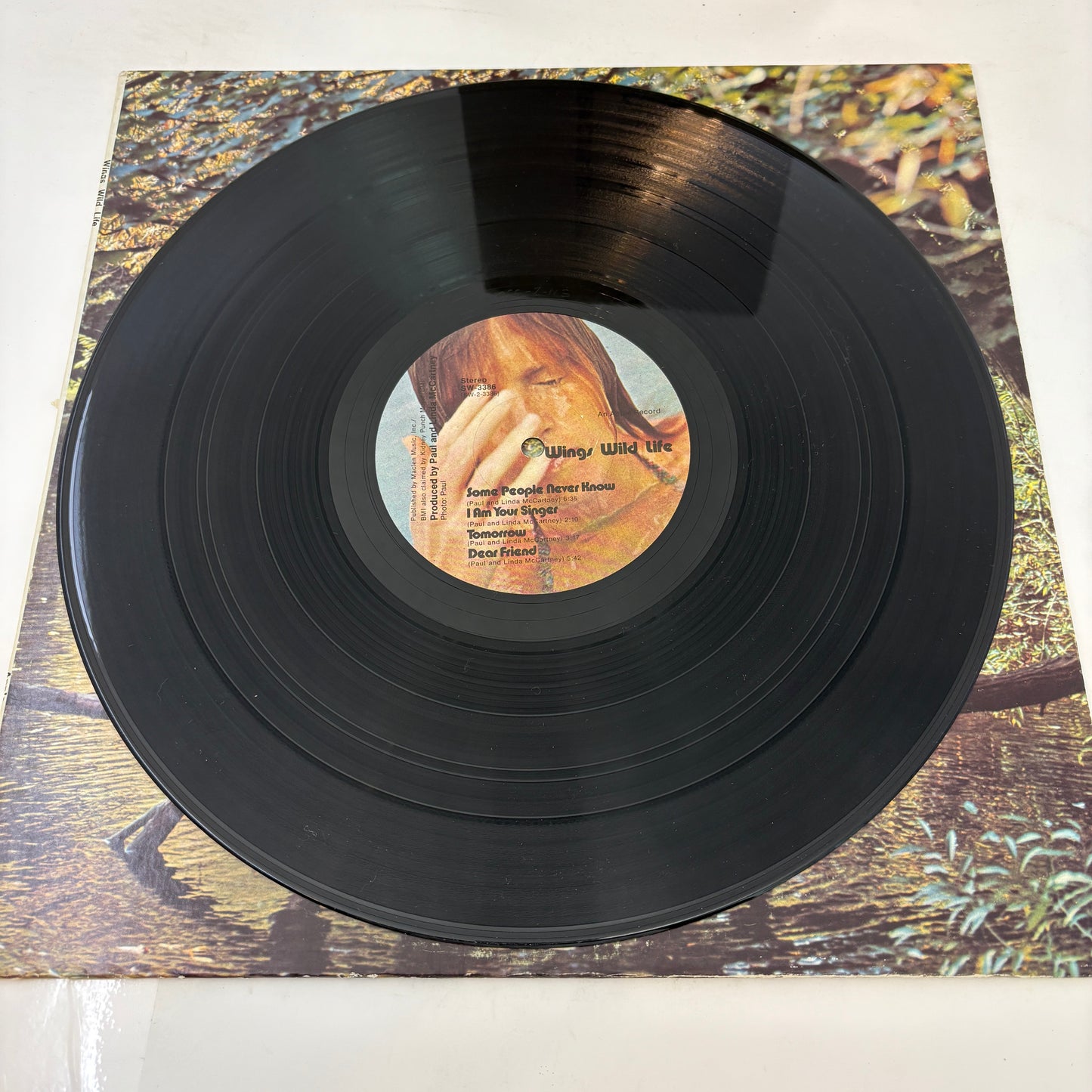 Wings (2) : Wild Life (LP,Album,Stereo)