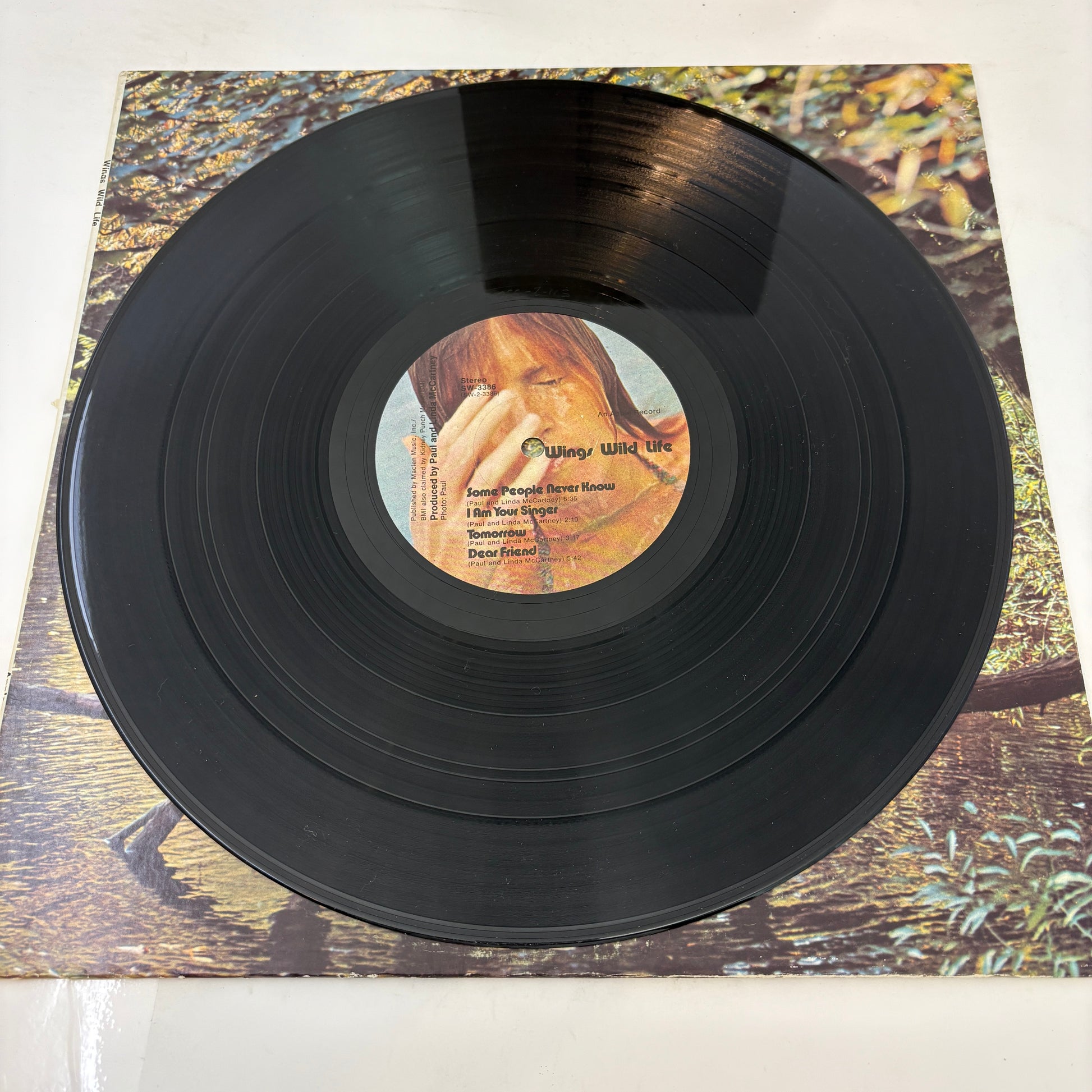 Wings (2) : Wild Life (LP,Album,Stereo)