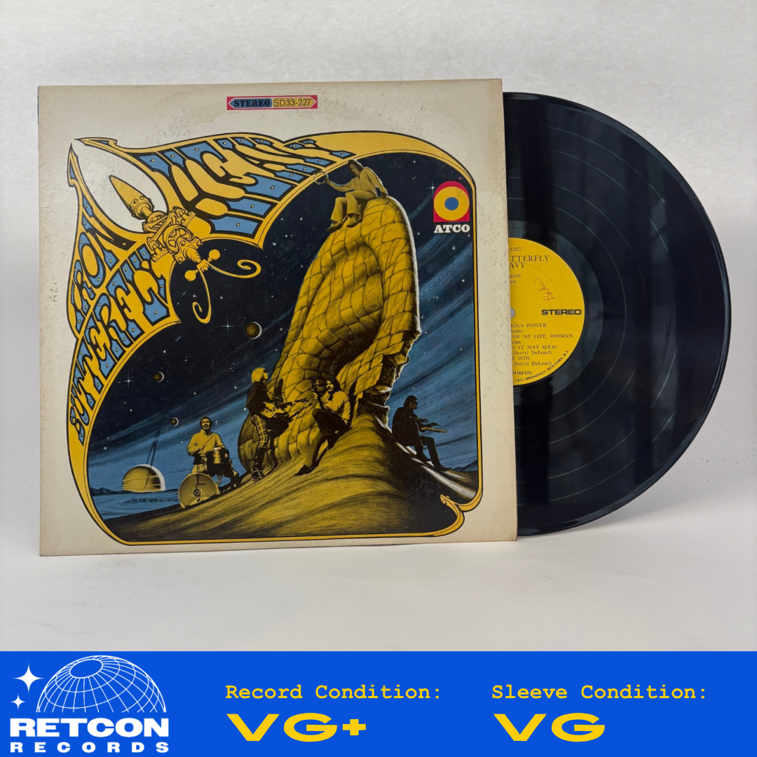 Iron Butterfly : Heavy (LP,Album,Reissue)