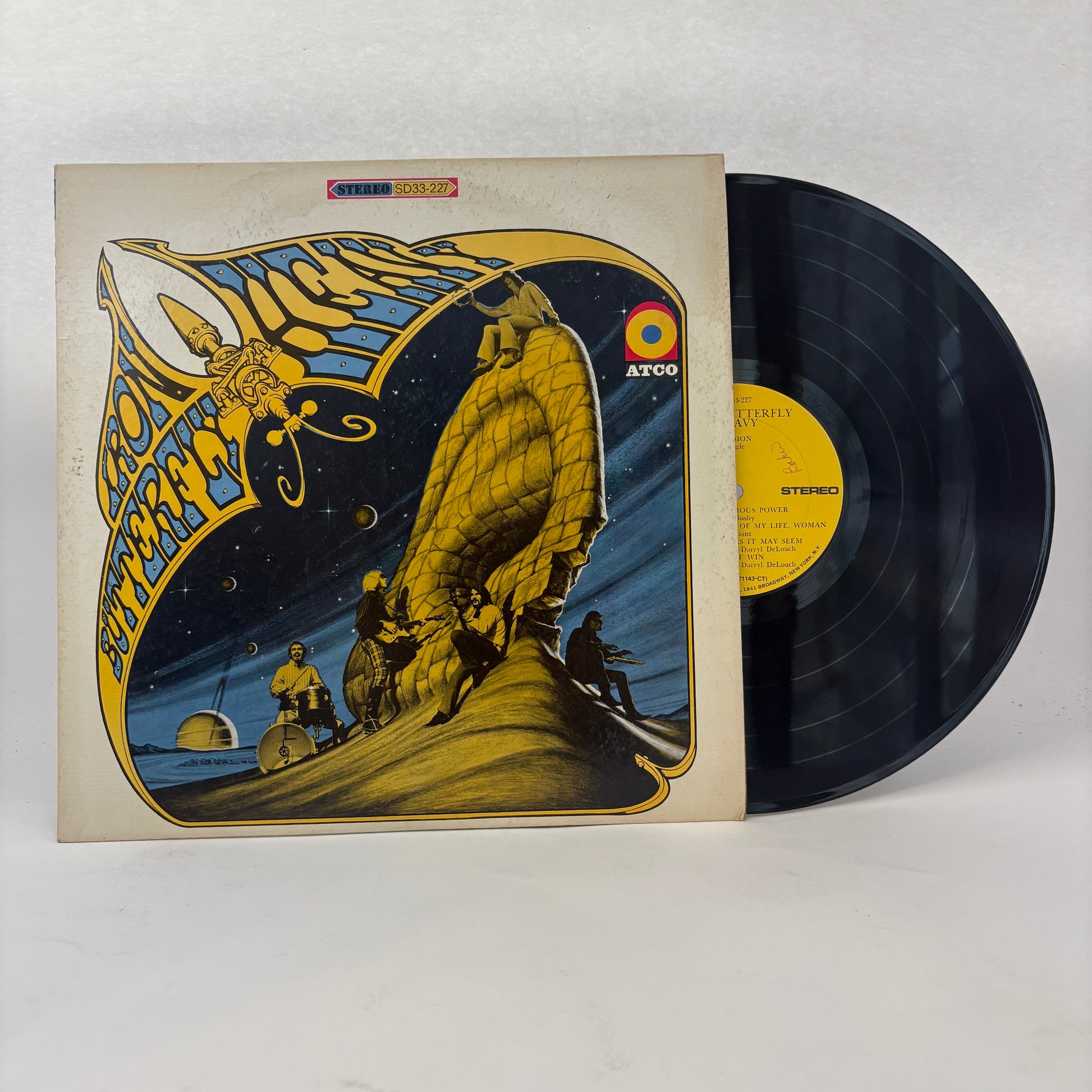 Iron Butterfly : Heavy (LP,Album,Reissue)