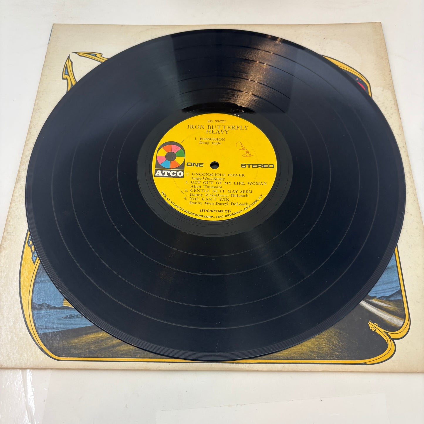 Iron Butterfly : Heavy (LP,Album,Reissue)