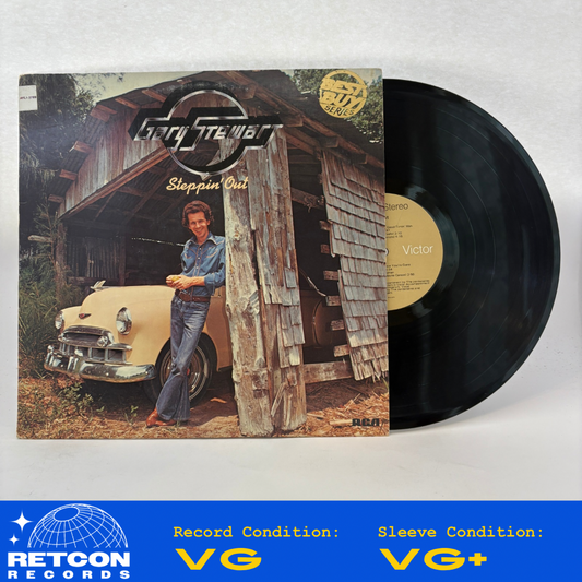 Gary Stewart : Steppin' Out (LP,Album,Reissue,Stereo)