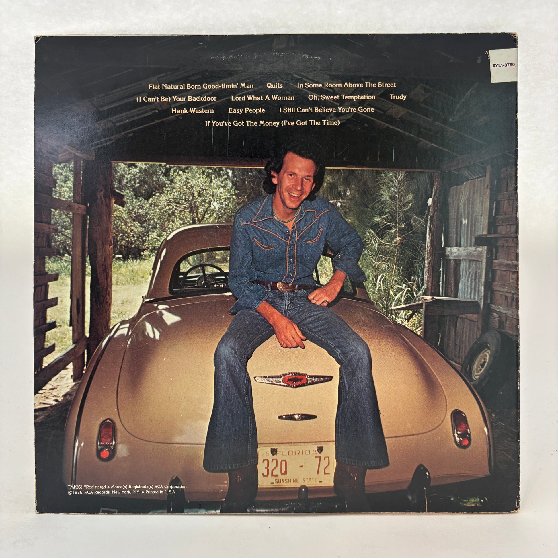 Gary Stewart : Steppin' Out (LP,Album,Reissue,Stereo)