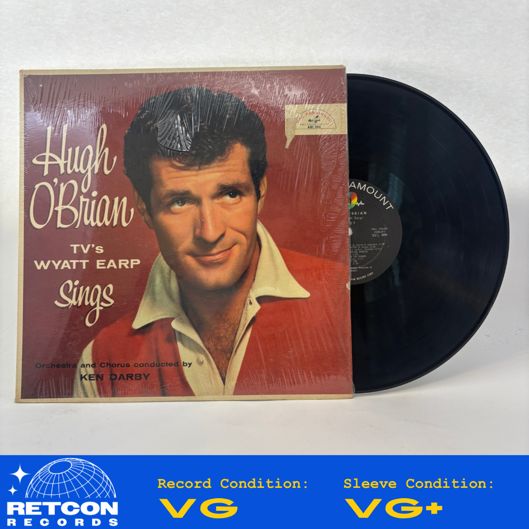 Hugh O'Brian : TV's Wyatt Earp Sings (LP,Album)