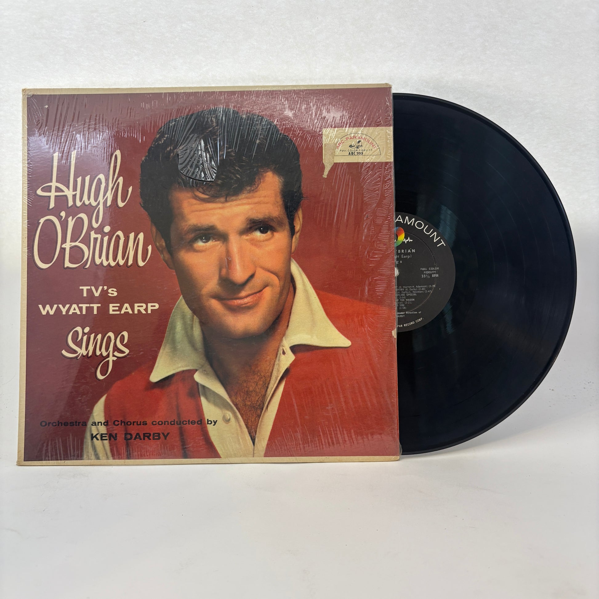 Hugh O'Brian : TV's Wyatt Earp Sings (LP,Album)