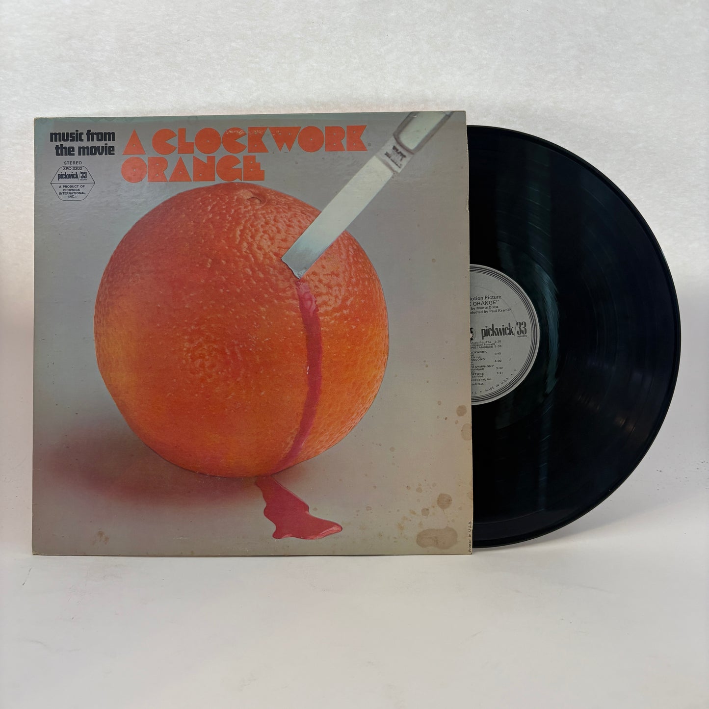 Monte Cross / English Festival Orchestra : Music From The Movie A Clockwork Orange (LP,Album,Stereo)