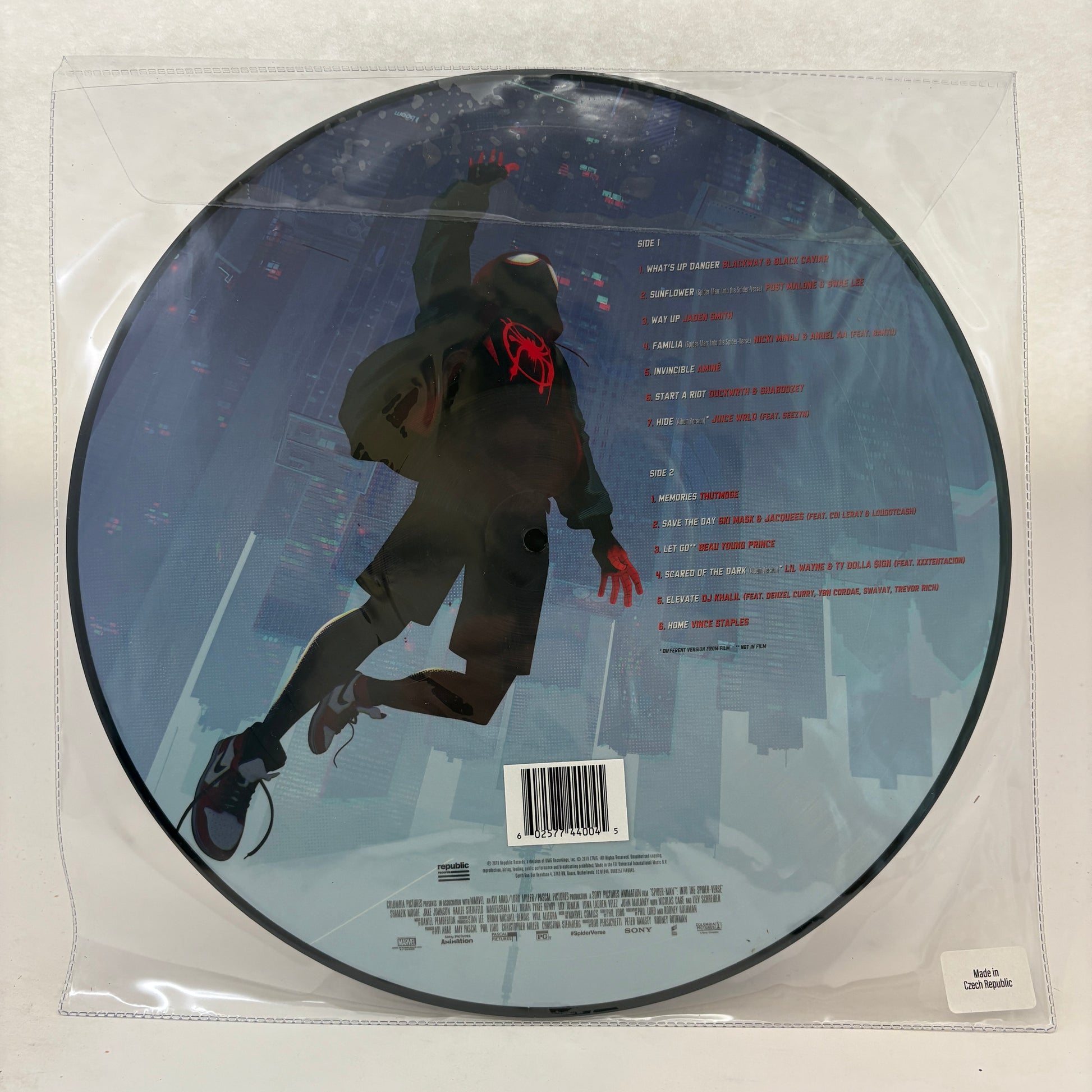 Various : Spider-Man: Into The Spider-Verse (Music From & Inspired By The Motion Picture) (LP,Picture Disc)
