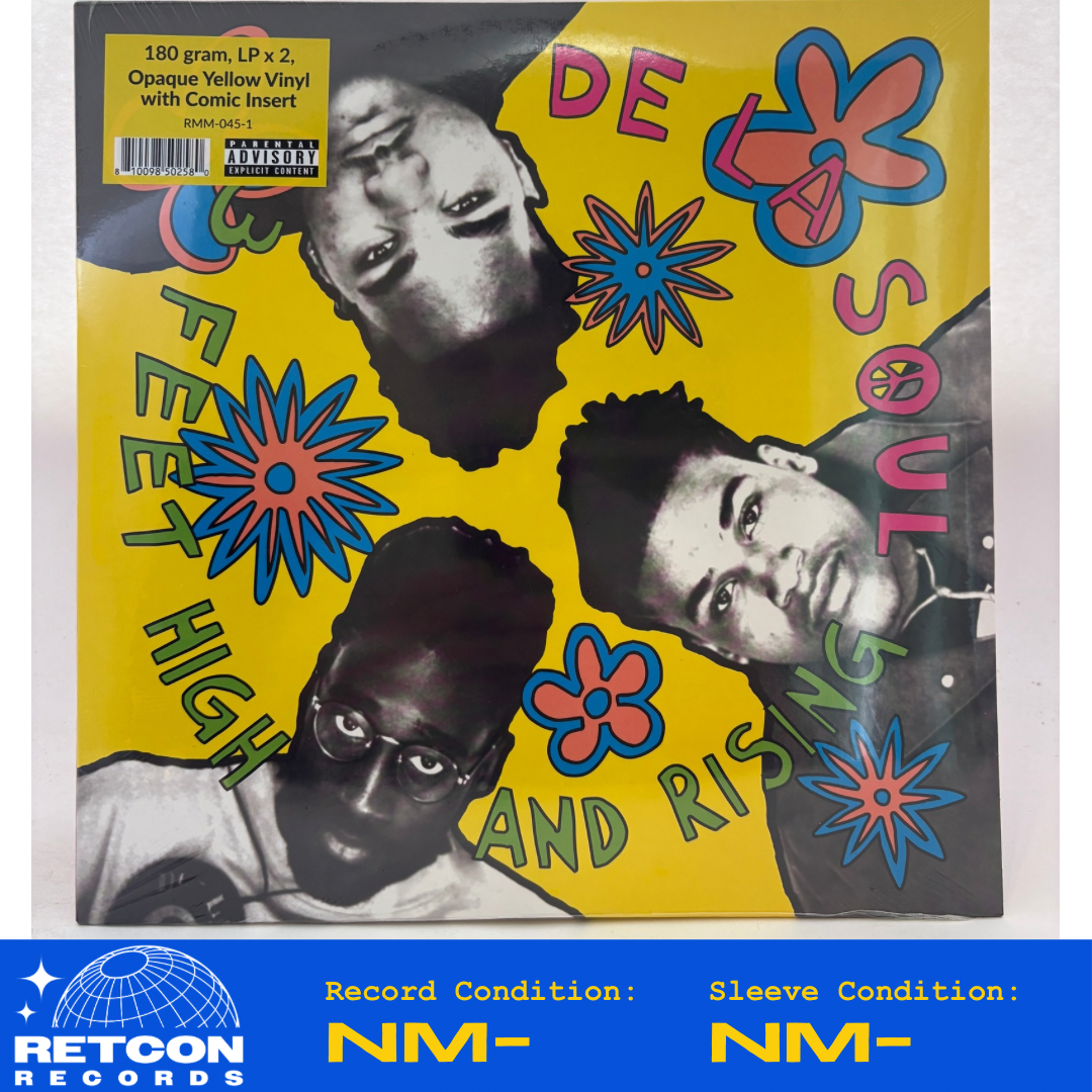 De La Soul : 3 Feet High And Rising (LP,Album,Reissue)