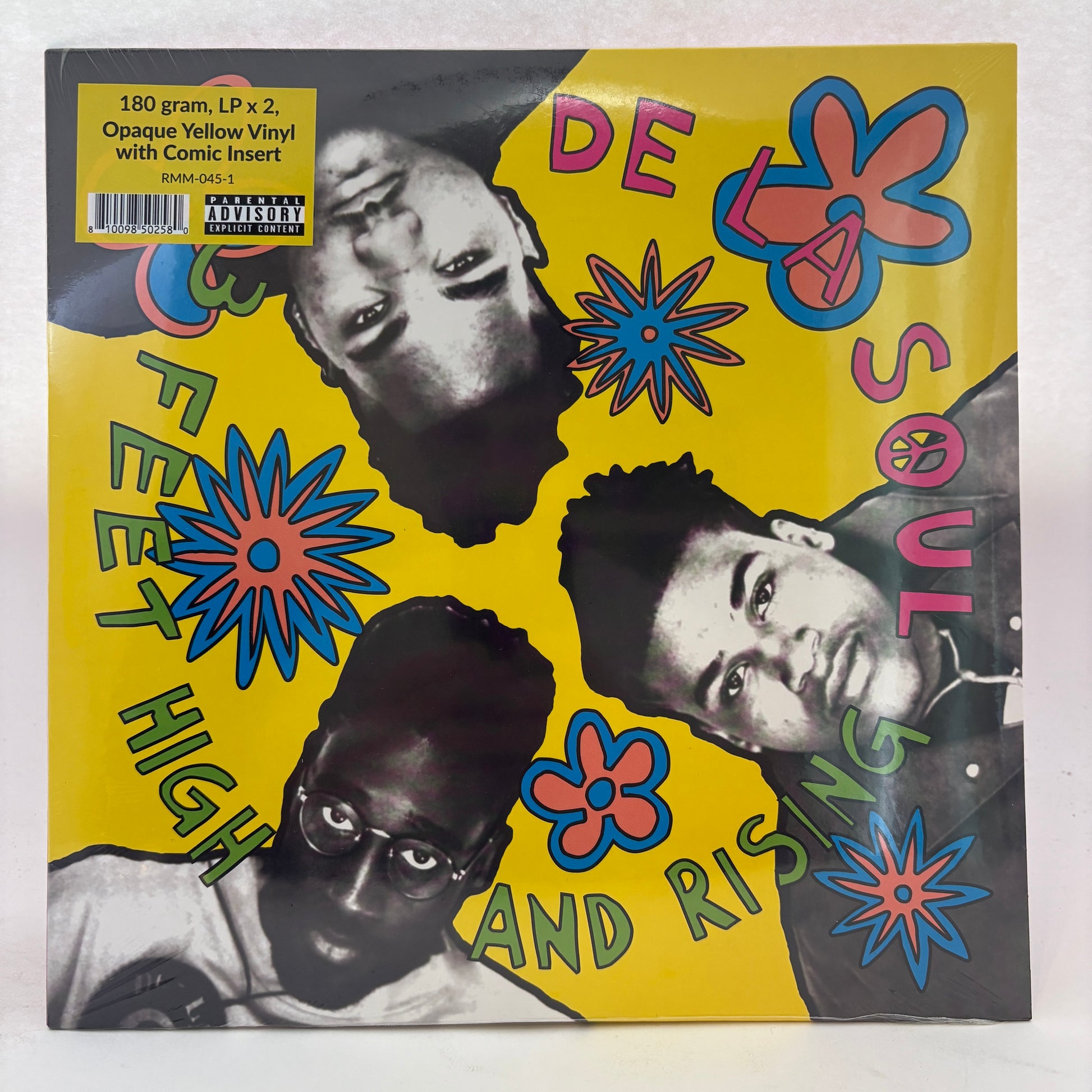 De La Soul : 3 Feet High And Rising (LP,Album,Reissue)