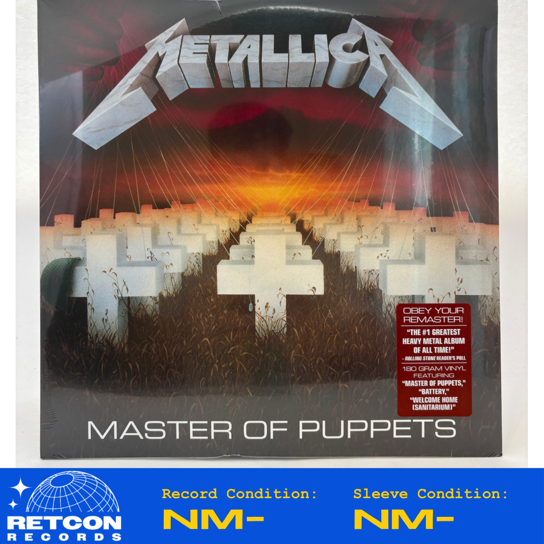 Metallica : Master Of Puppets (LP,Album,Reissue,Remastered)