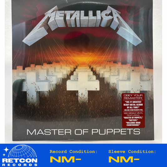Metallica : Master Of Puppets (LP,Album,Reissue,Remastered)