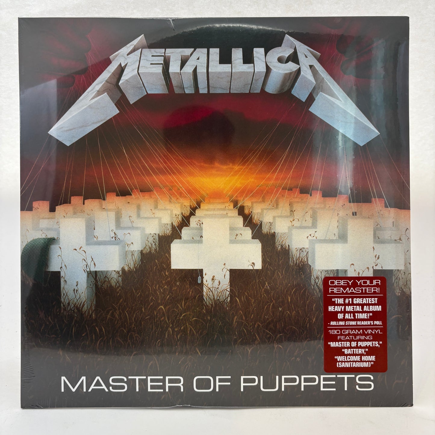 Metallica : Master Of Puppets (LP,Album,Reissue,Remastered)
