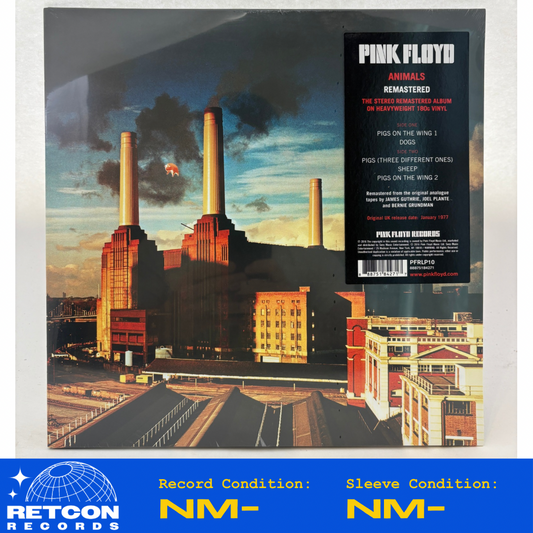 Pink Floyd : Animals (LP,Album,Reissue,Remastered,Stereo)