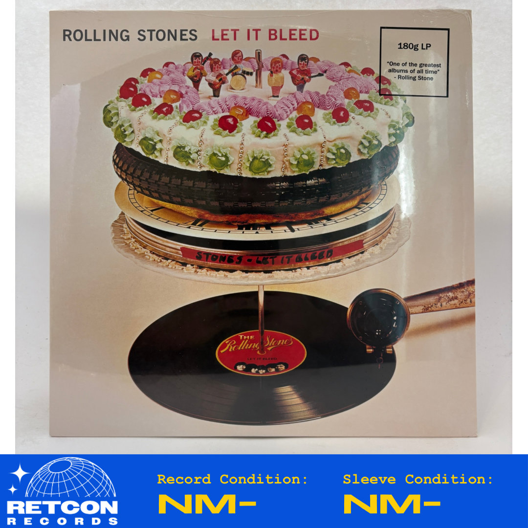 The Rolling Stones : Let It Bleed (LP,Album,Reissue,Remastered,Stereo)