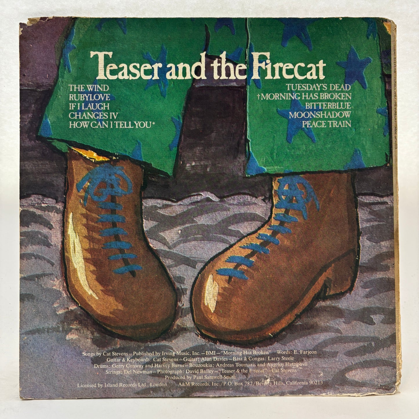 Cat Stevens : Teaser And The Firecat (LP,Album,Stereo)