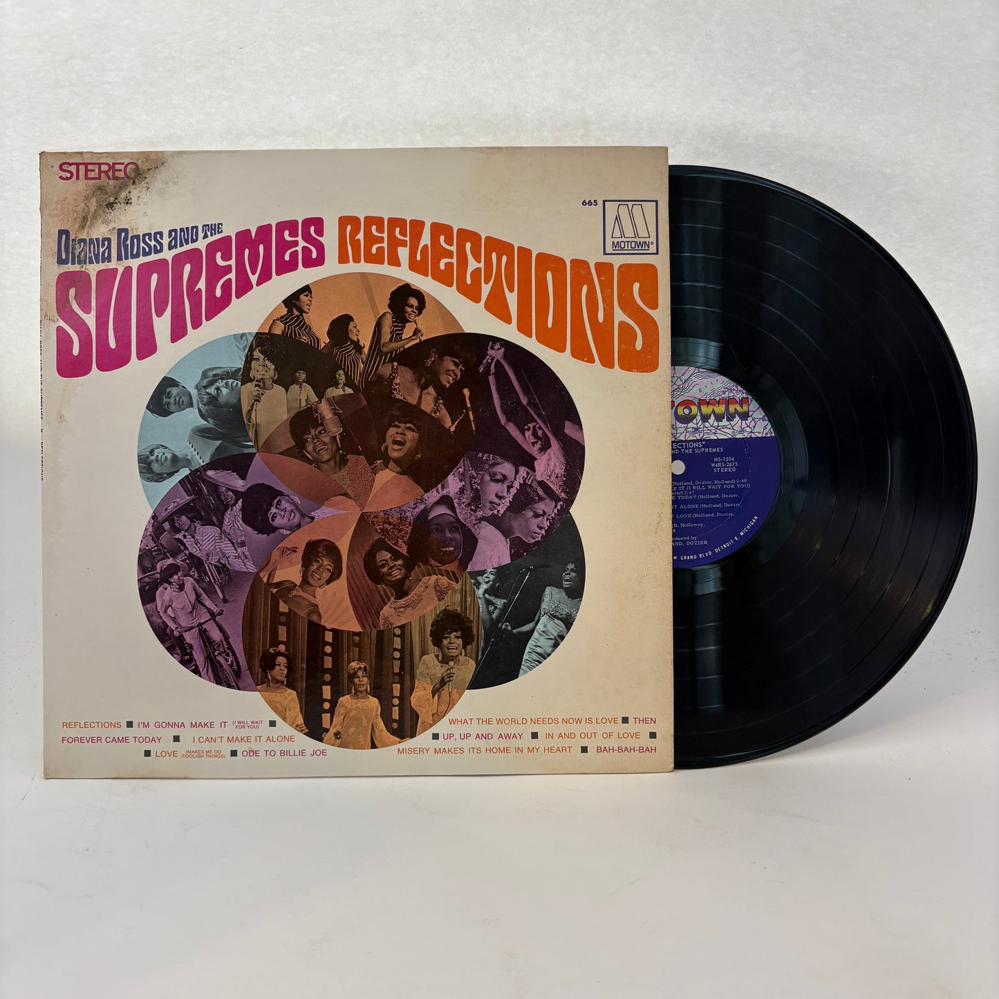 The Supremes : Reflections (LP,Album,Stereo)