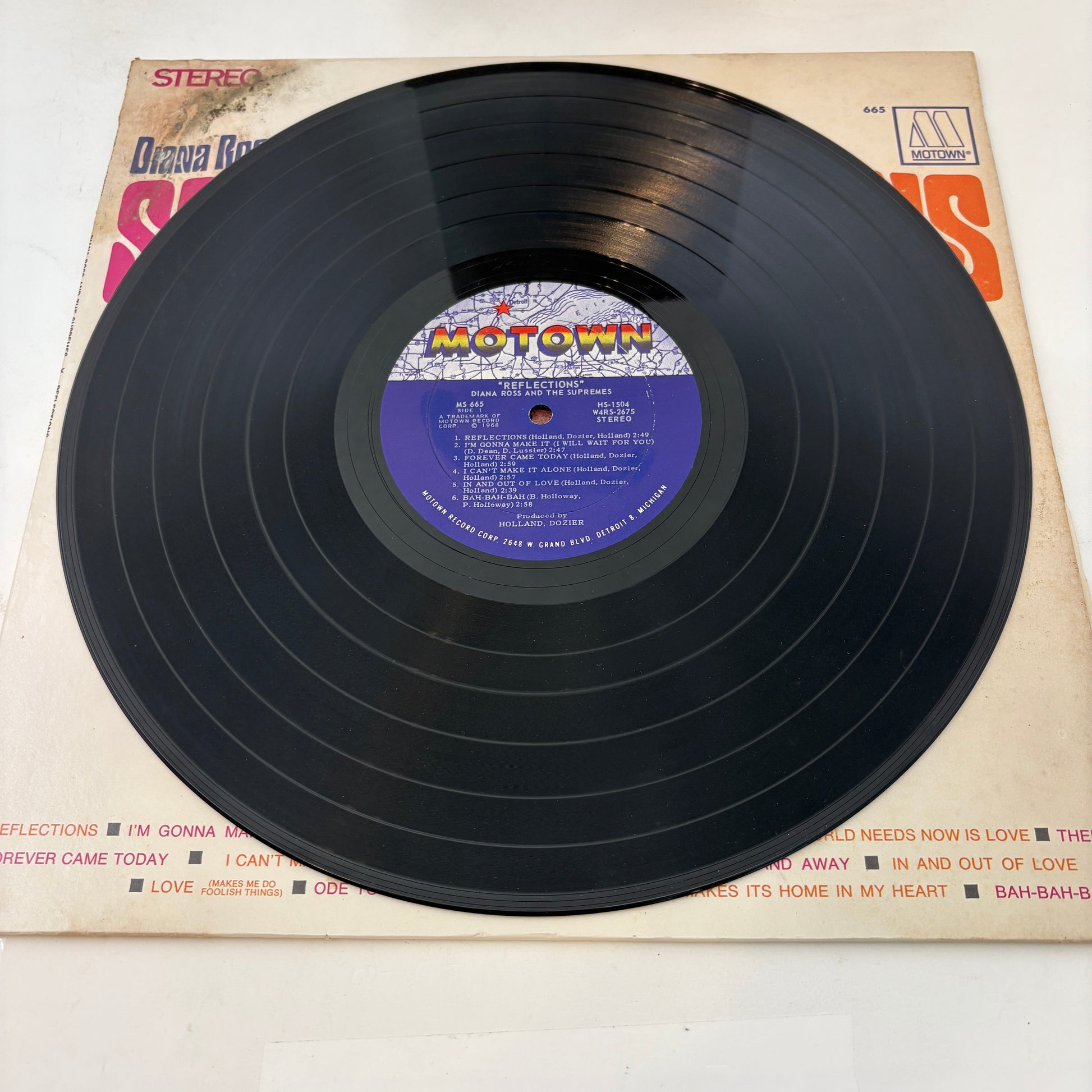 The Supremes : Reflections (LP,Album,Stereo)