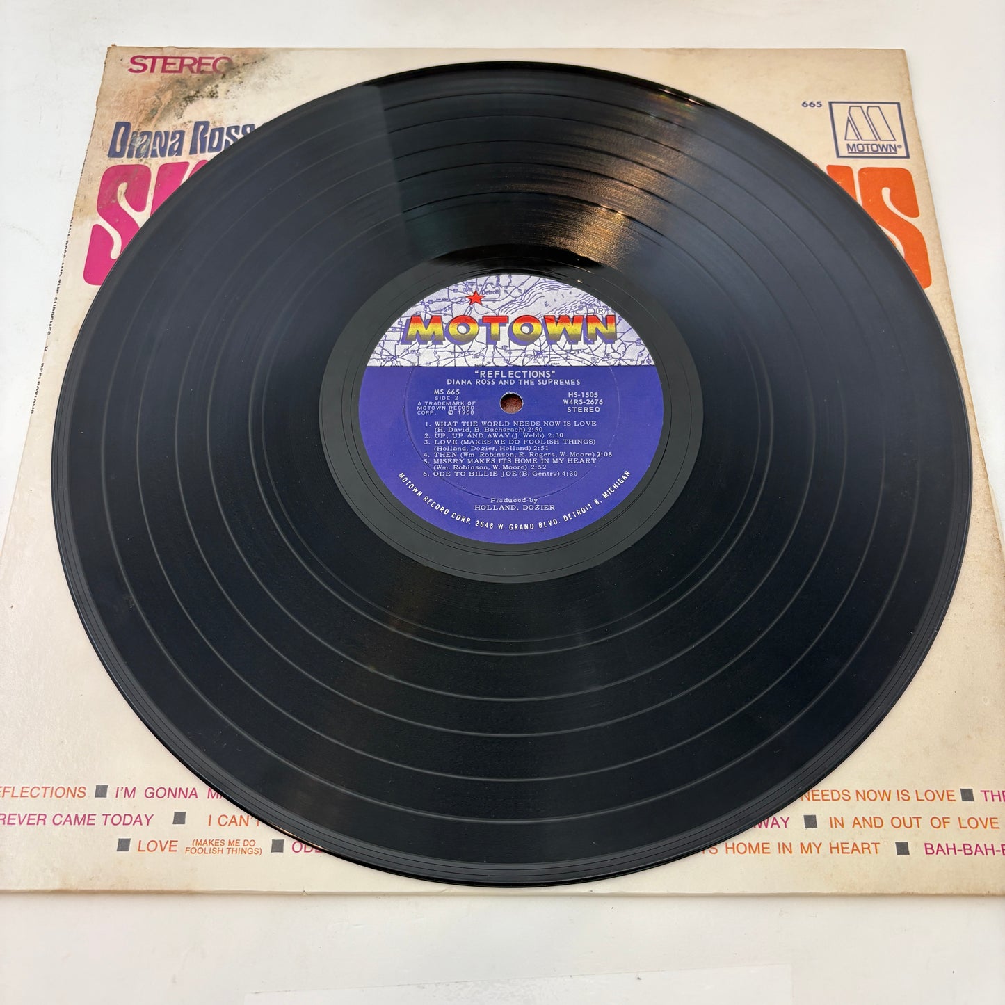 The Supremes : Reflections (LP,Album,Stereo)