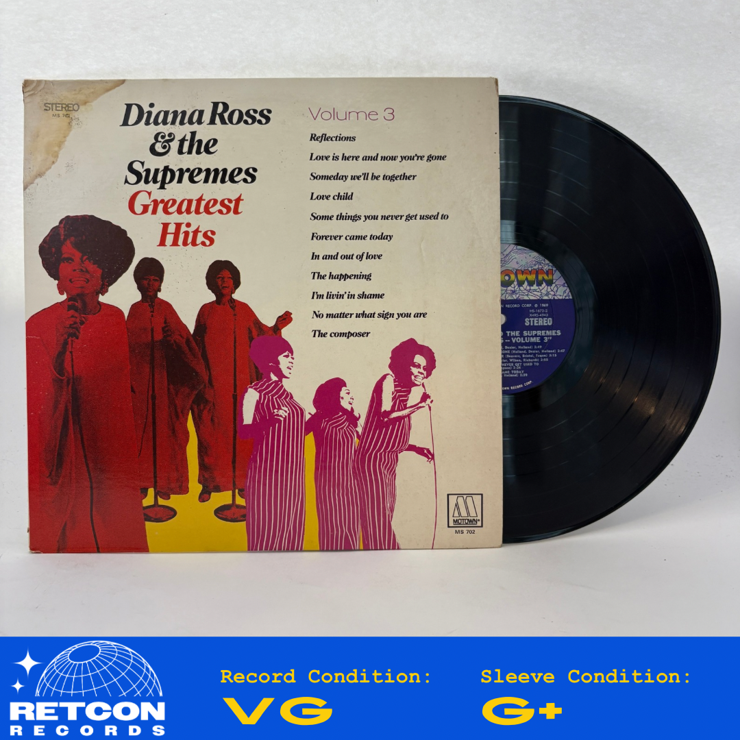 The Supremes : Greatest Hits  Volume 3 (LP,Compilation,Stereo)
