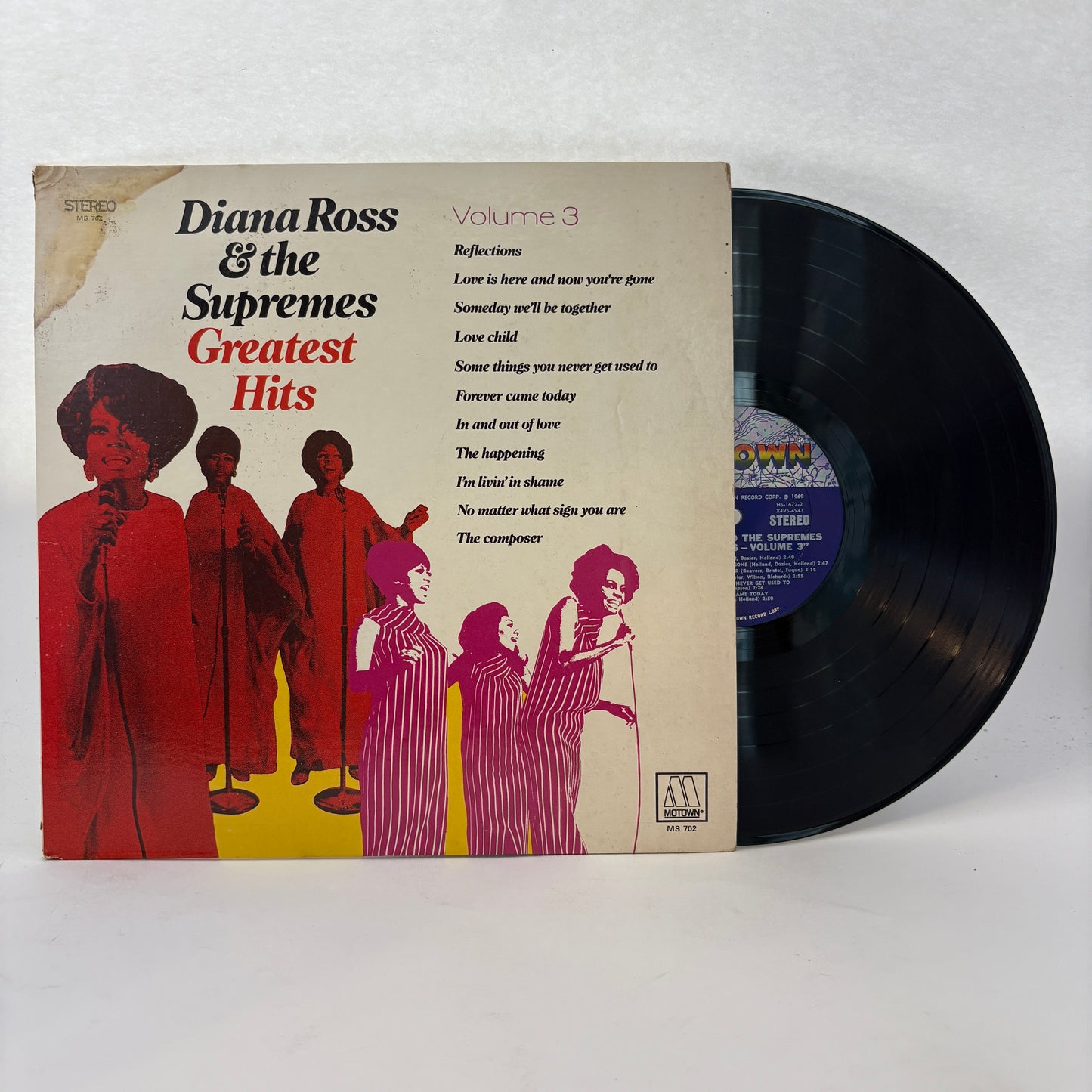 The Supremes : Greatest Hits  Volume 3 (LP,Compilation,Stereo)
