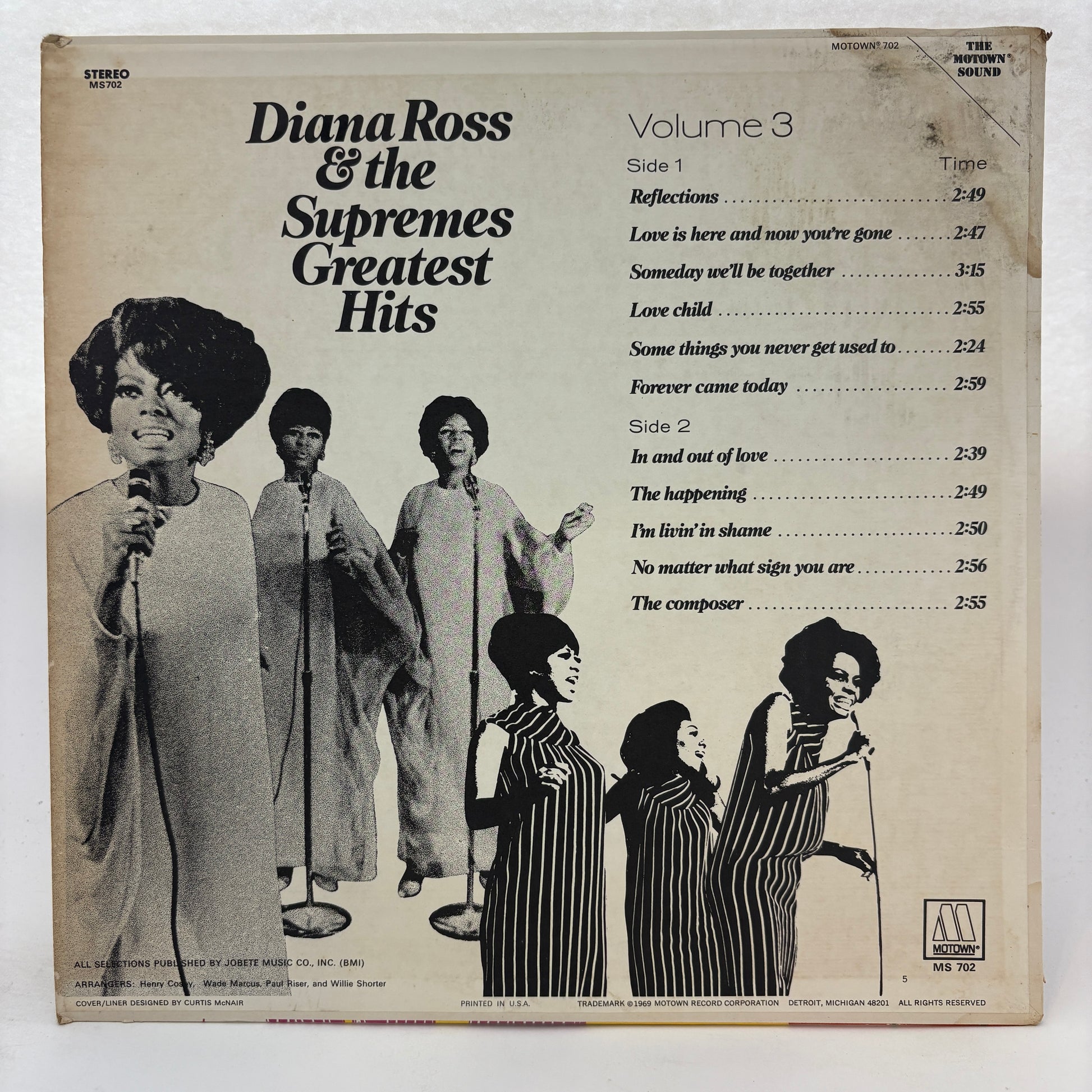 The Supremes : Greatest Hits  Volume 3 (LP,Compilation,Stereo)