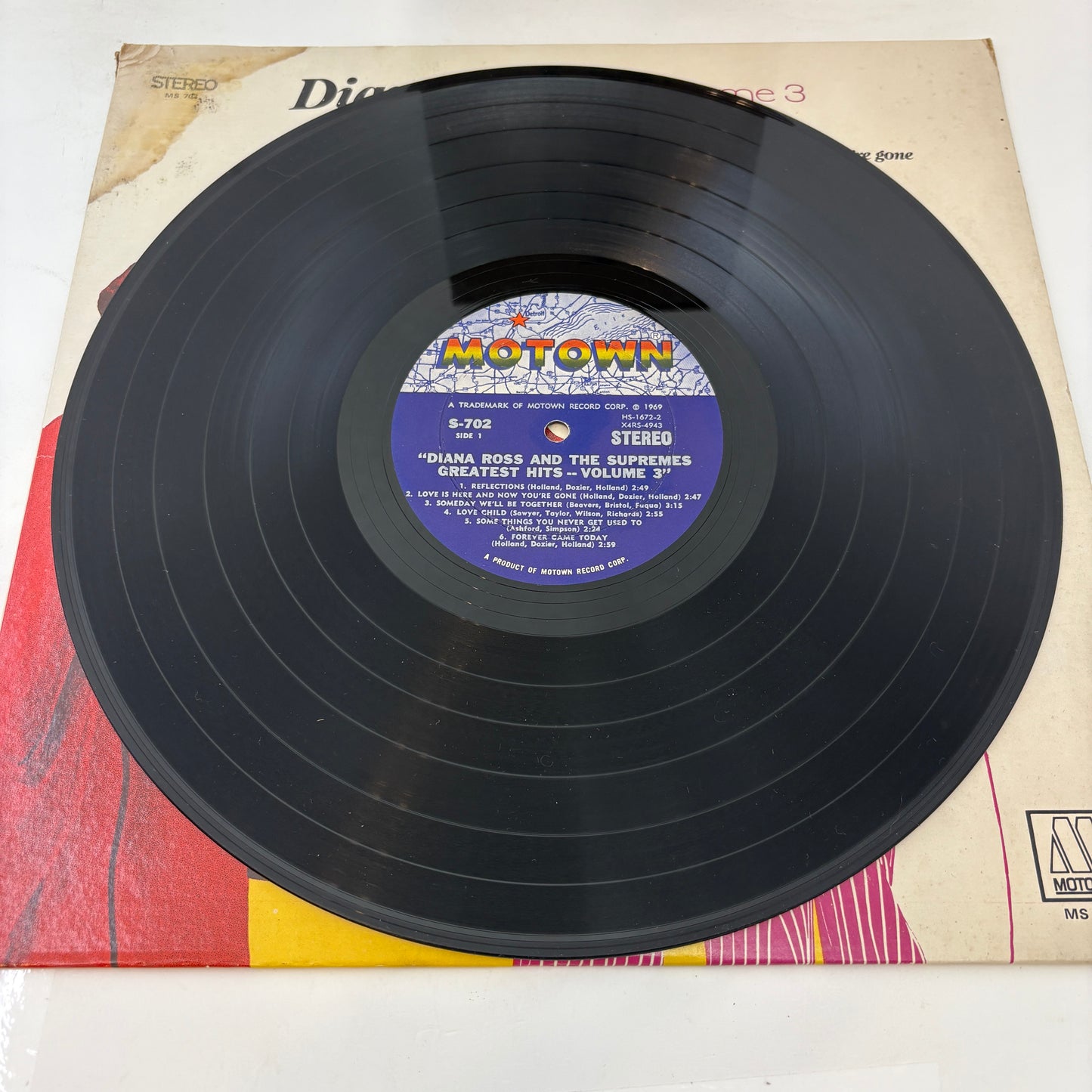 The Supremes : Greatest Hits  Volume 3 (LP,Compilation,Stereo)