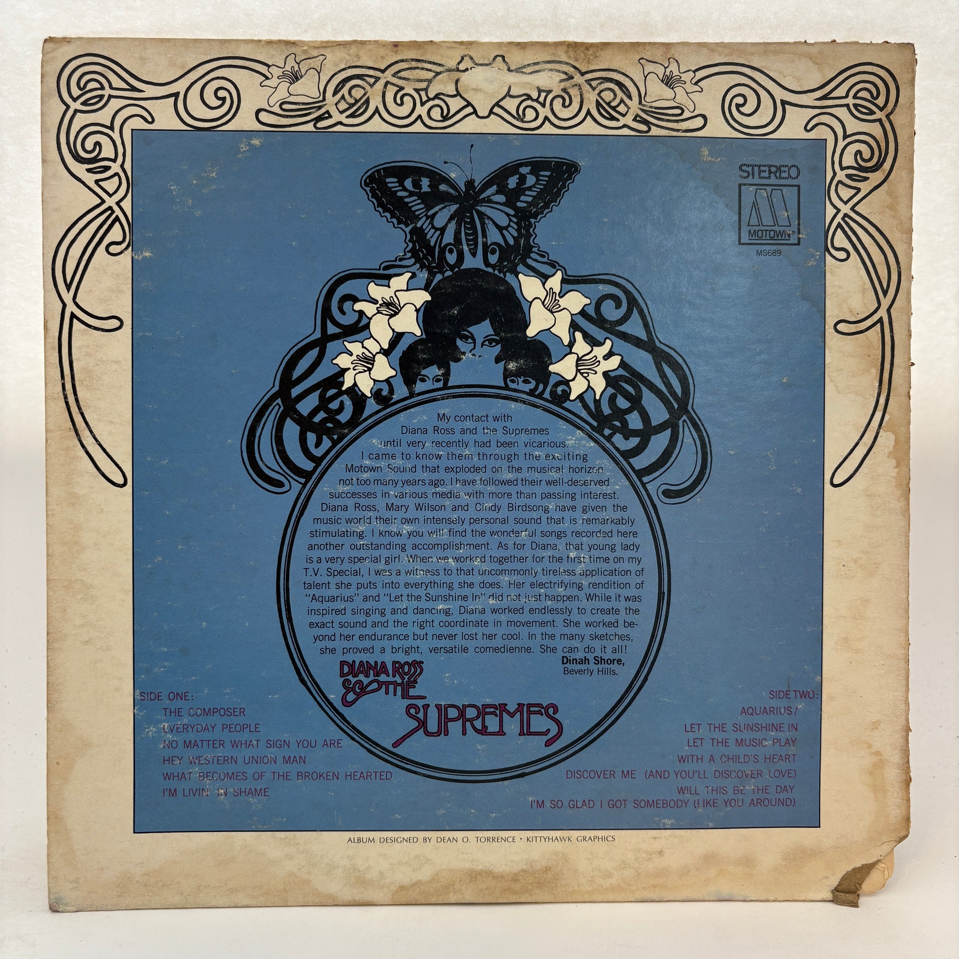 The Supremes : Let The Sunshine In (LP,Album,Stereo)