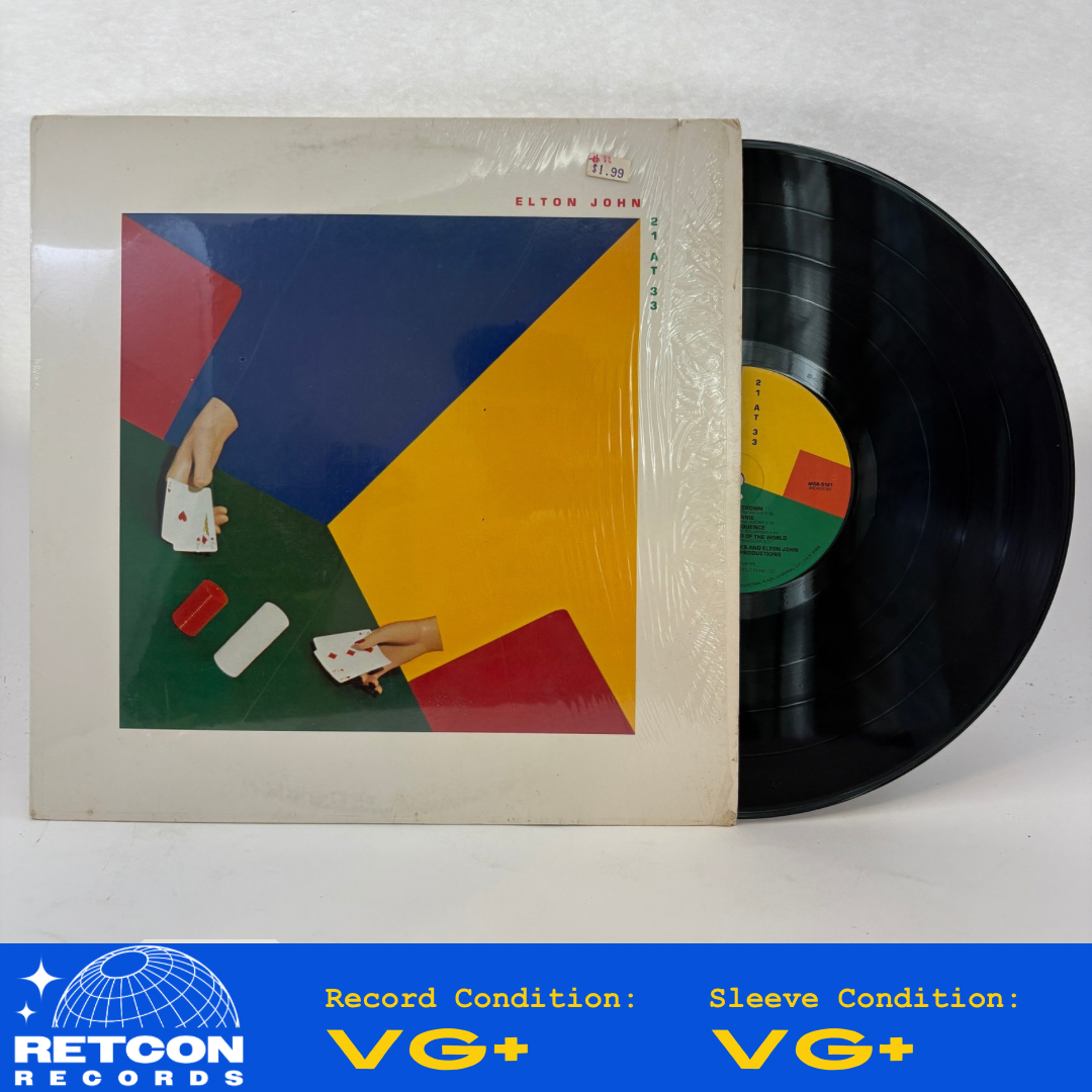 Elton John : 21 At 33 (LP,Album)