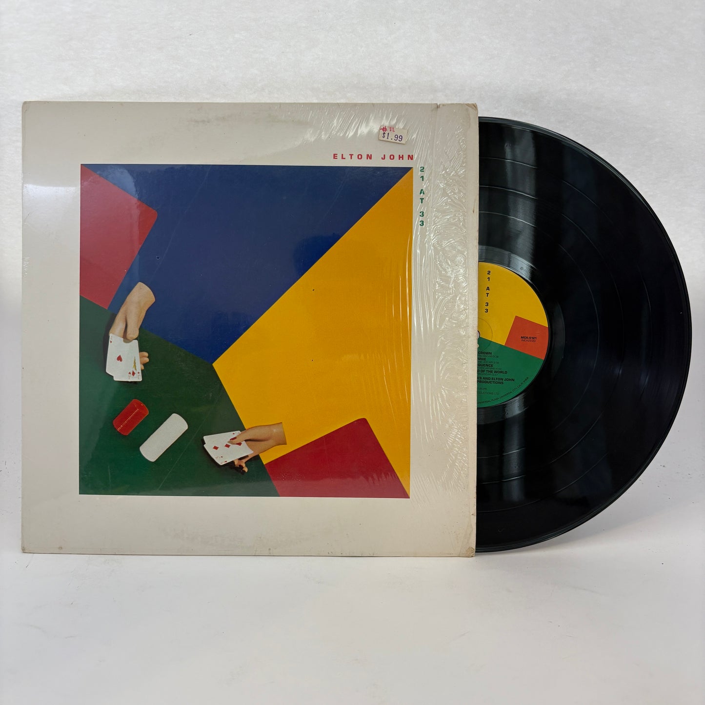 Elton John : 21 At 33 (LP,Album)