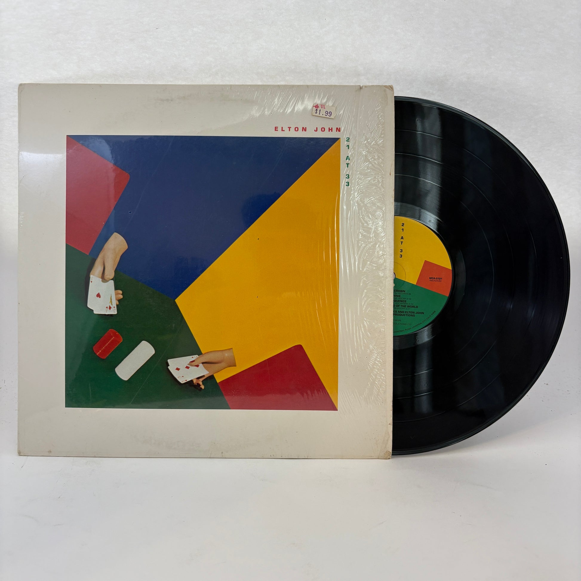 Elton John : 21 At 33 (LP,Album)