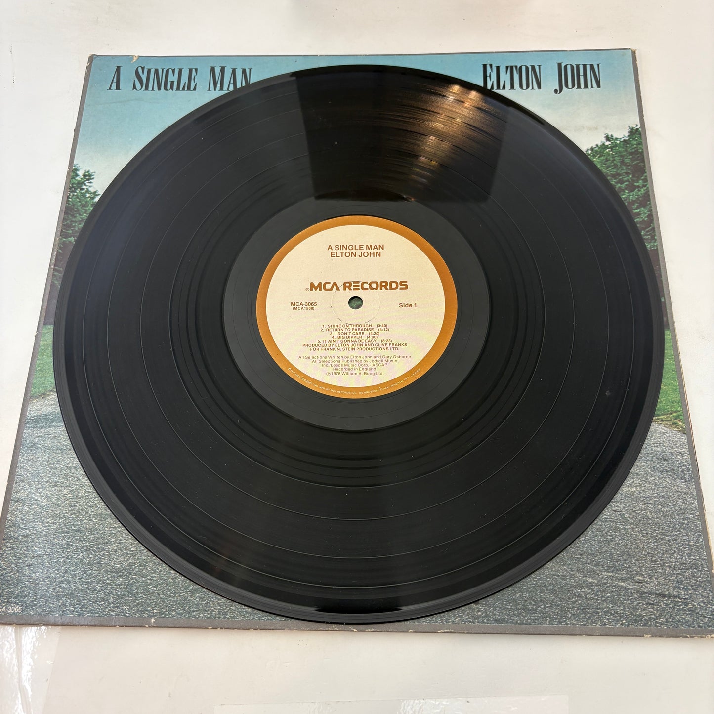 Elton John : A Single Man (LP,Album)