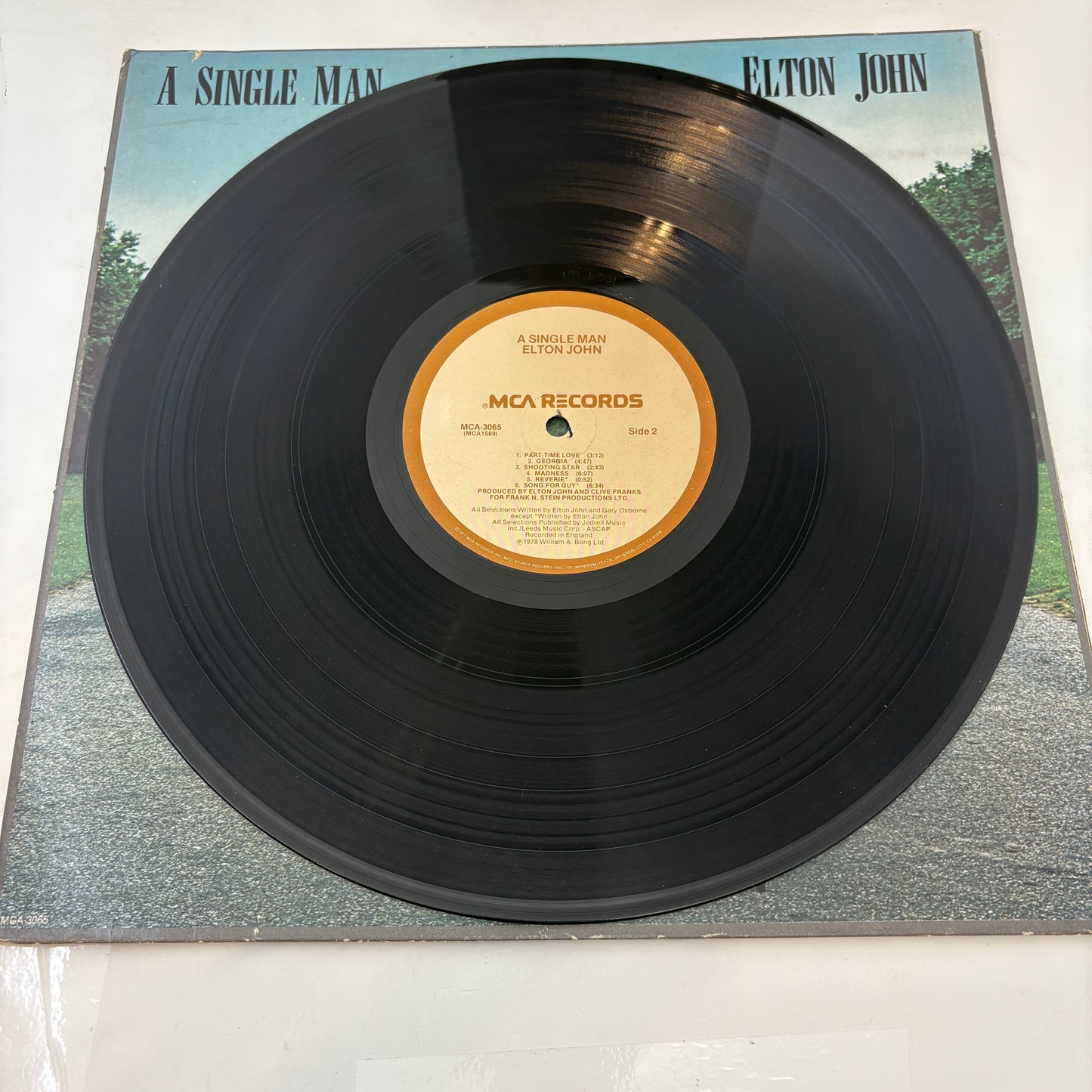 Elton John : A Single Man (LP,Album)