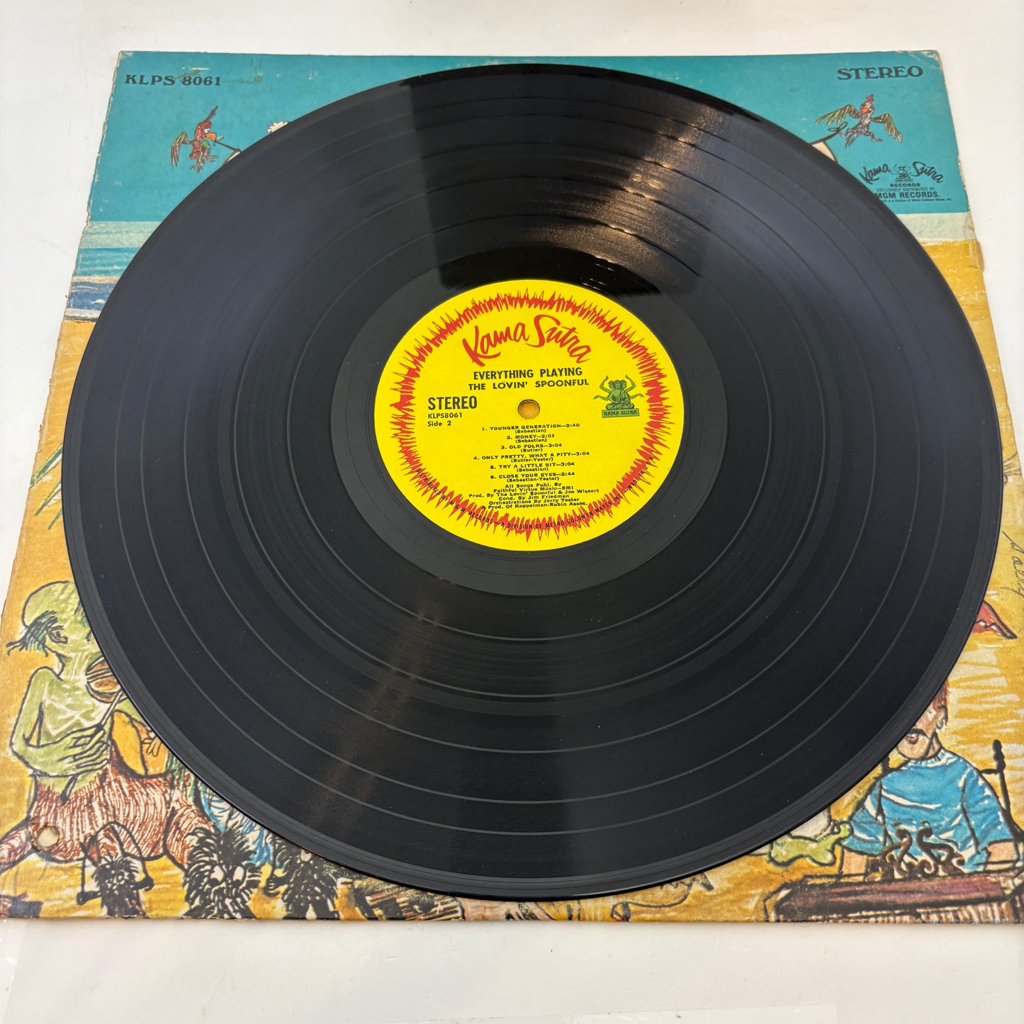 The Lovin' Spoonful : Everything Playing (LP,Album,Stereo)