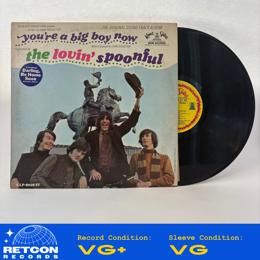 The Lovin' Spoonful : You're A Big Boy Now - The Original Sound Track Album (Album,Mono,LP)
