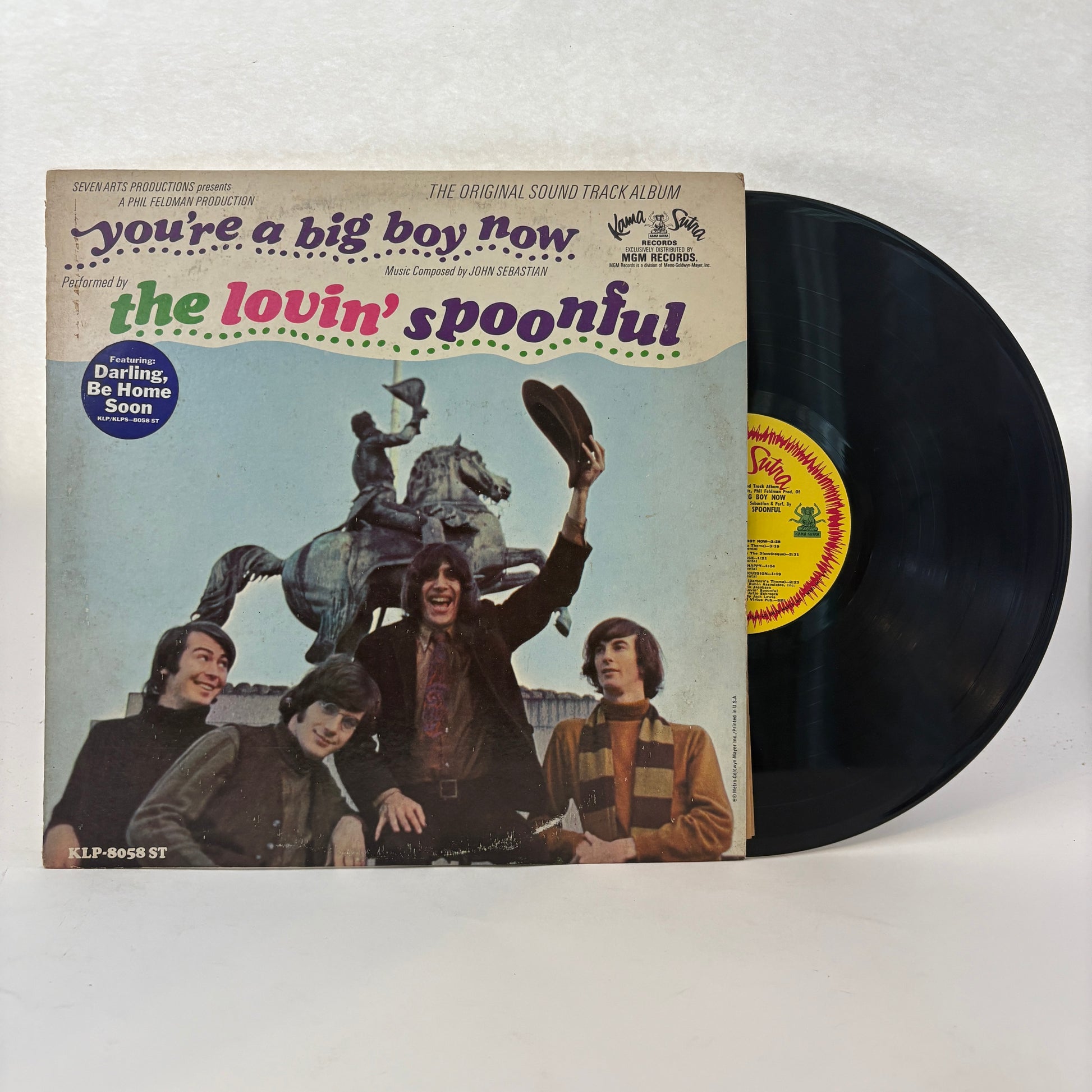 The Lovin' Spoonful : You're A Big Boy Now - The Original Sound Track Album (Album,Mono,LP)