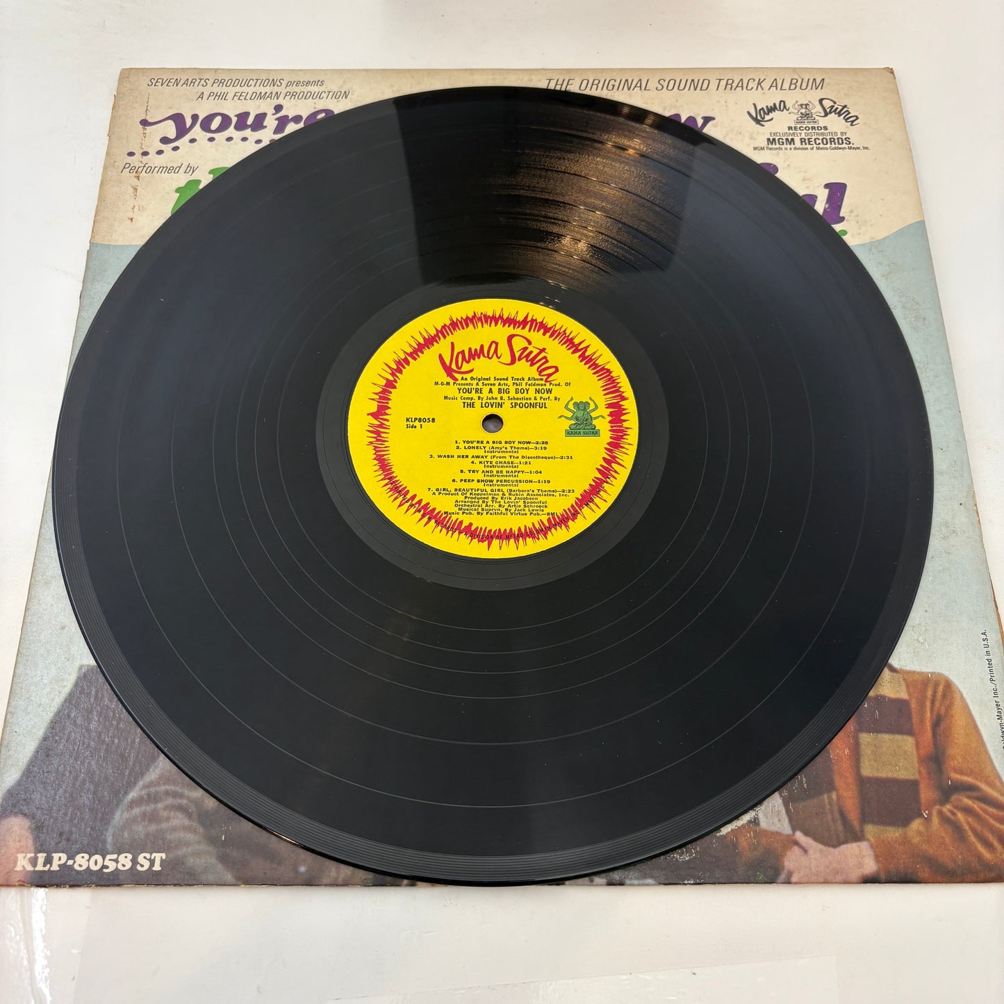 The Lovin' Spoonful : You're A Big Boy Now - The Original Sound Track Album (Album,Mono,LP)