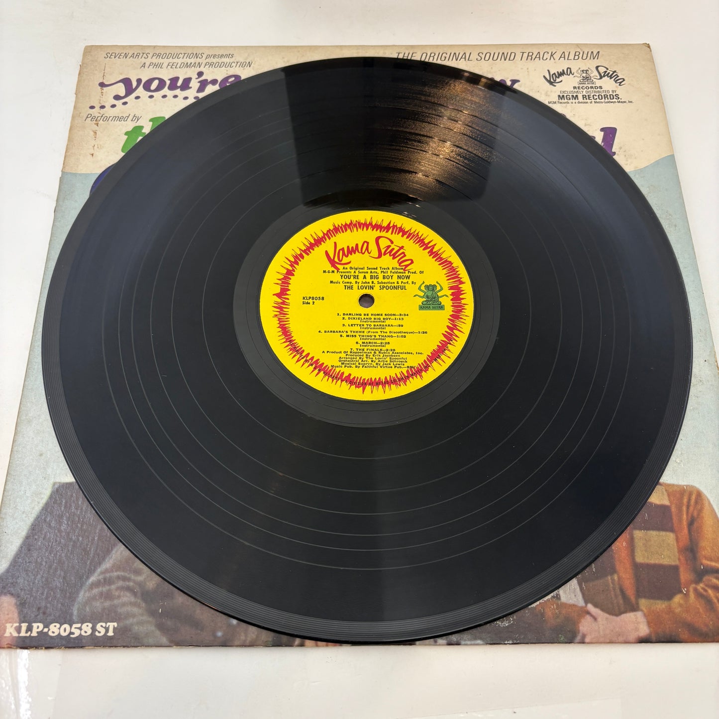 The Lovin' Spoonful : You're A Big Boy Now - The Original Sound Track Album (Album,Mono,LP)