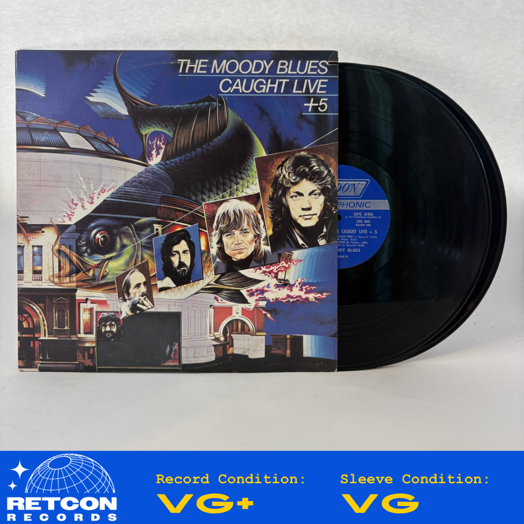 The Moody Blues : Caught Live +5 (LP,Album)
