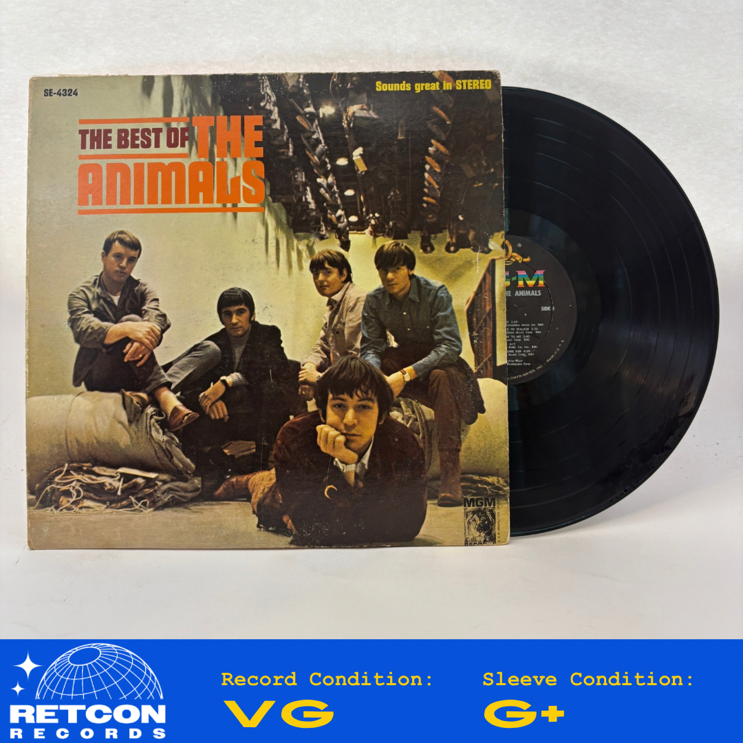 The Animals : The Best Of The Animals (LP,Compilation,Stereo)