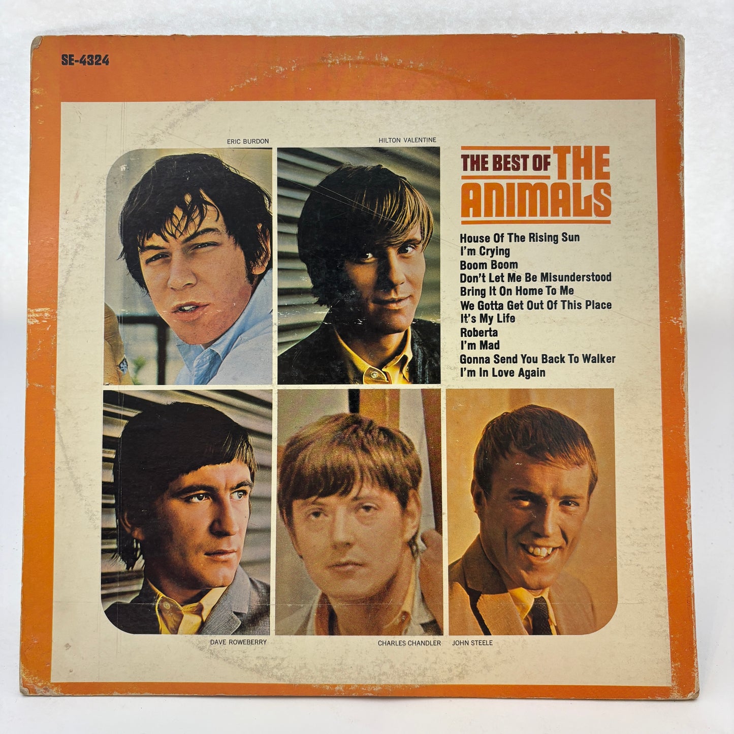 The Animals : The Best Of The Animals (LP,Compilation,Stereo)