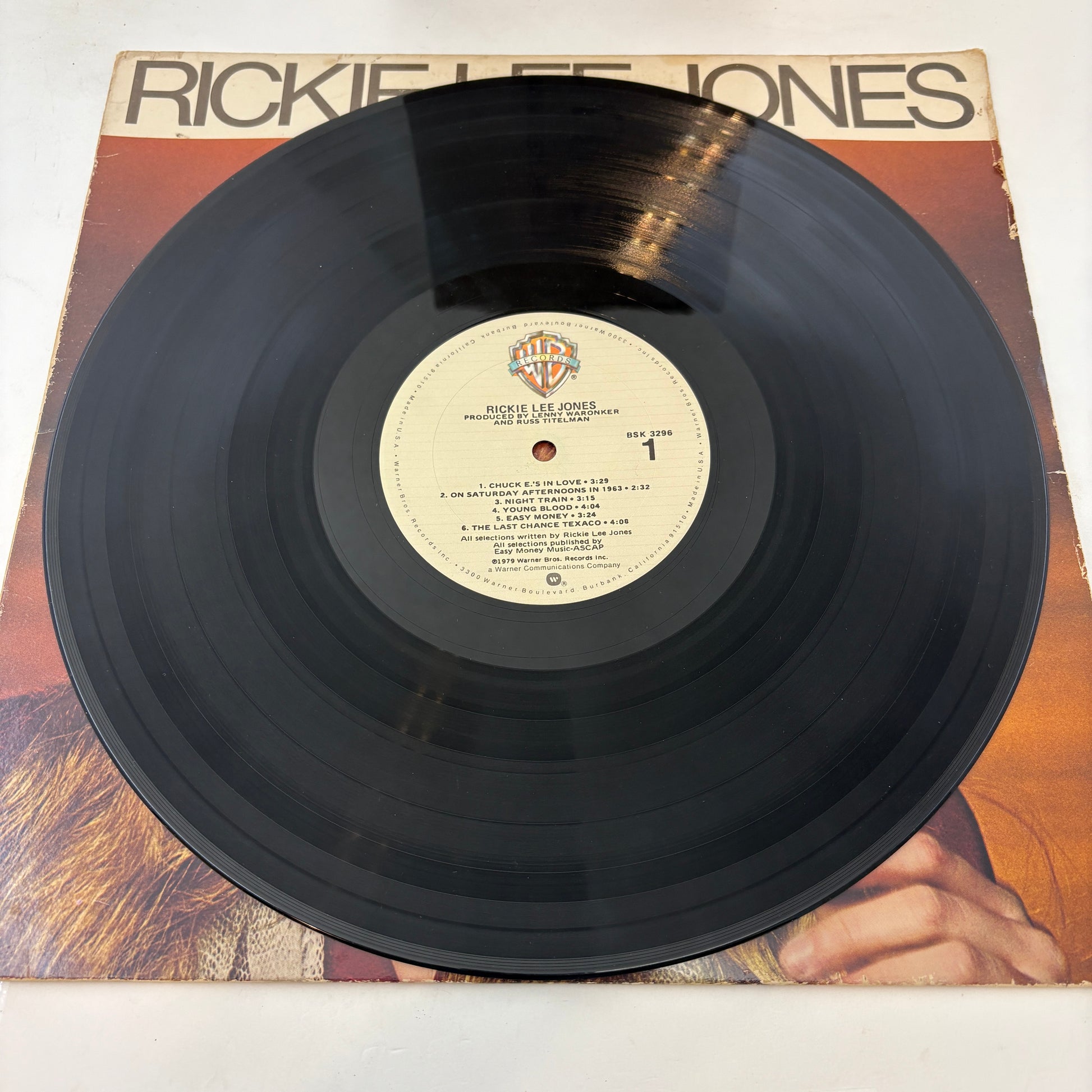 Rickie Lee Jones : Rickie Lee Jones (LP,Album,Club Edition)