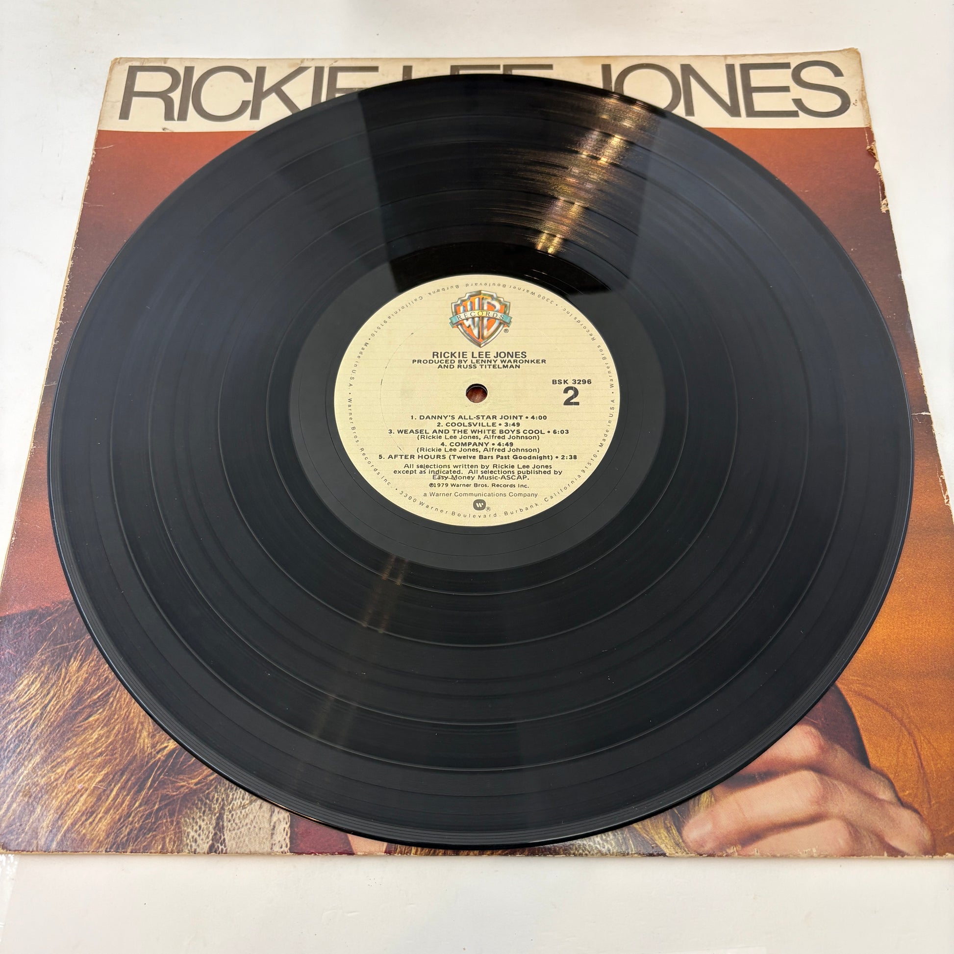 Rickie Lee Jones : Rickie Lee Jones (LP,Album,Club Edition)