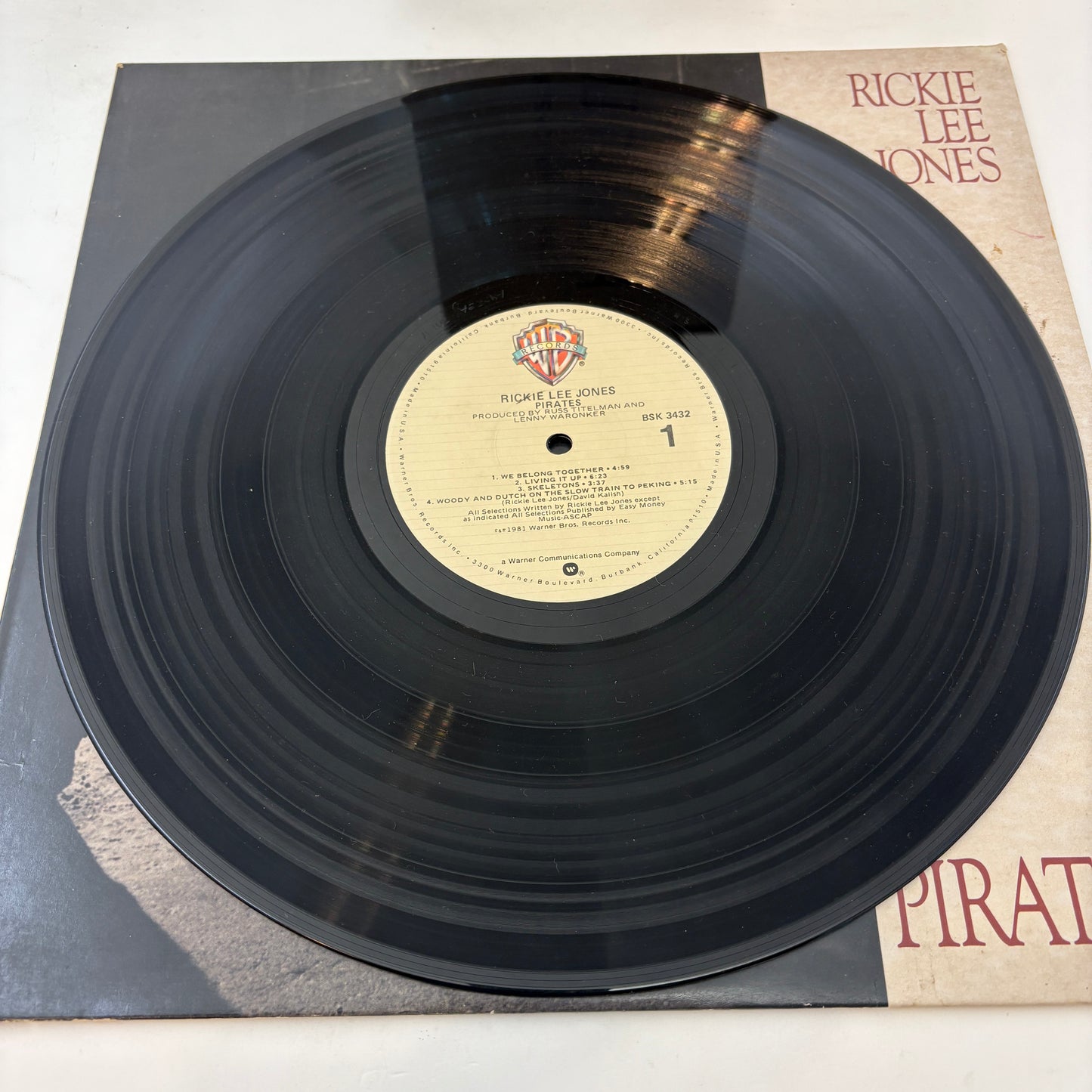 Rickie Lee Jones : Pirates (LP,Album)