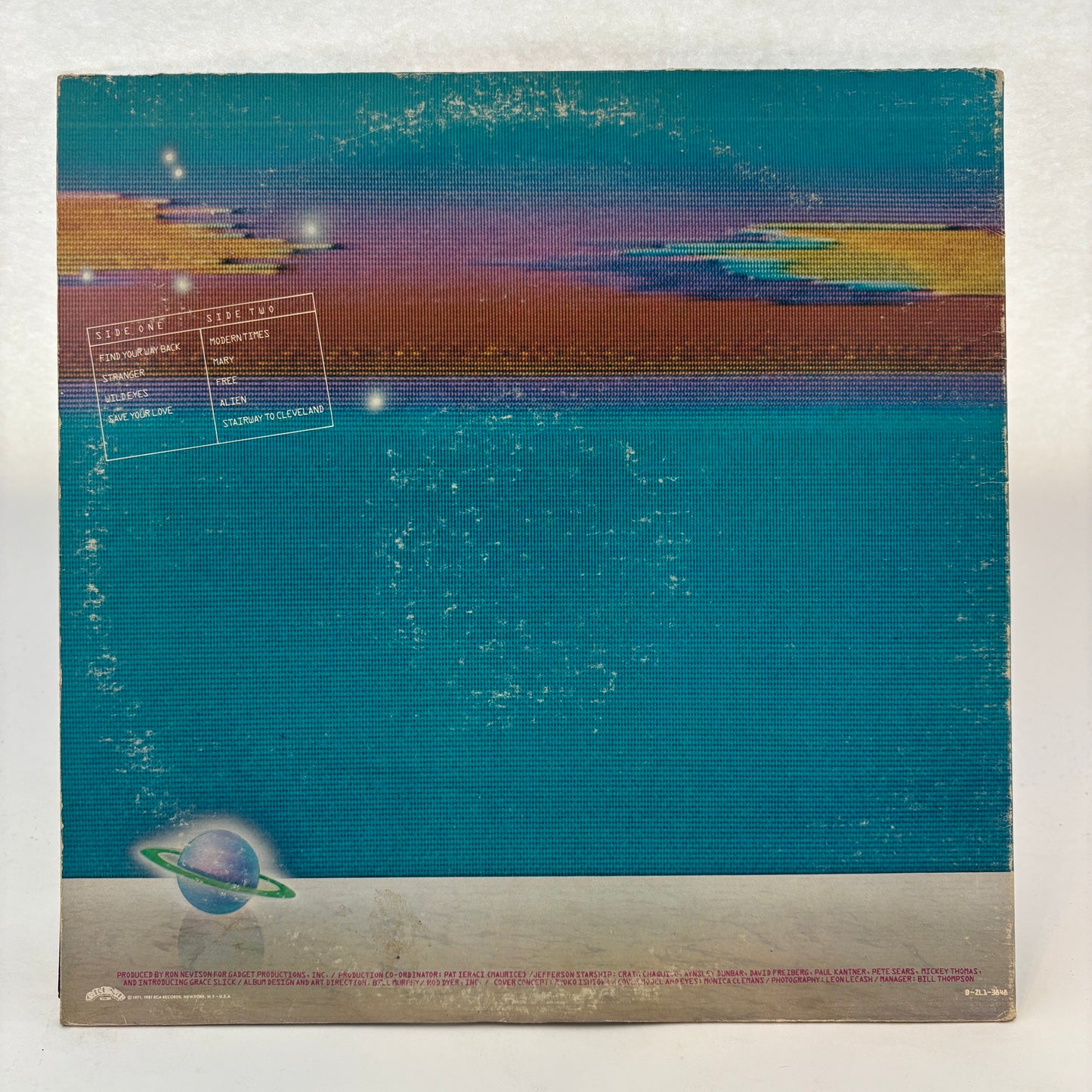 Jefferson Starship : Modern Times (LP,Album,Stereo)