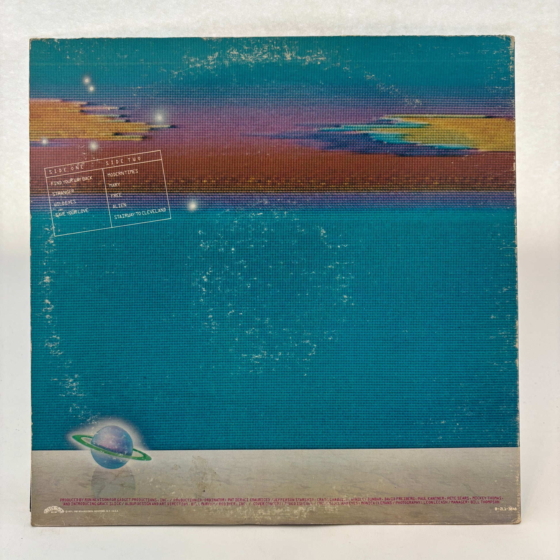 Jefferson Starship : Modern Times (LP,Album,Stereo)