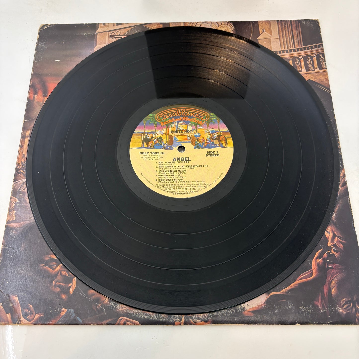 Angel (24) : White Hot (LP,Album)