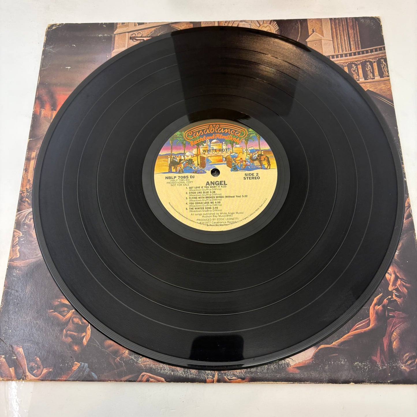 Angel (24) : White Hot (LP,Album)