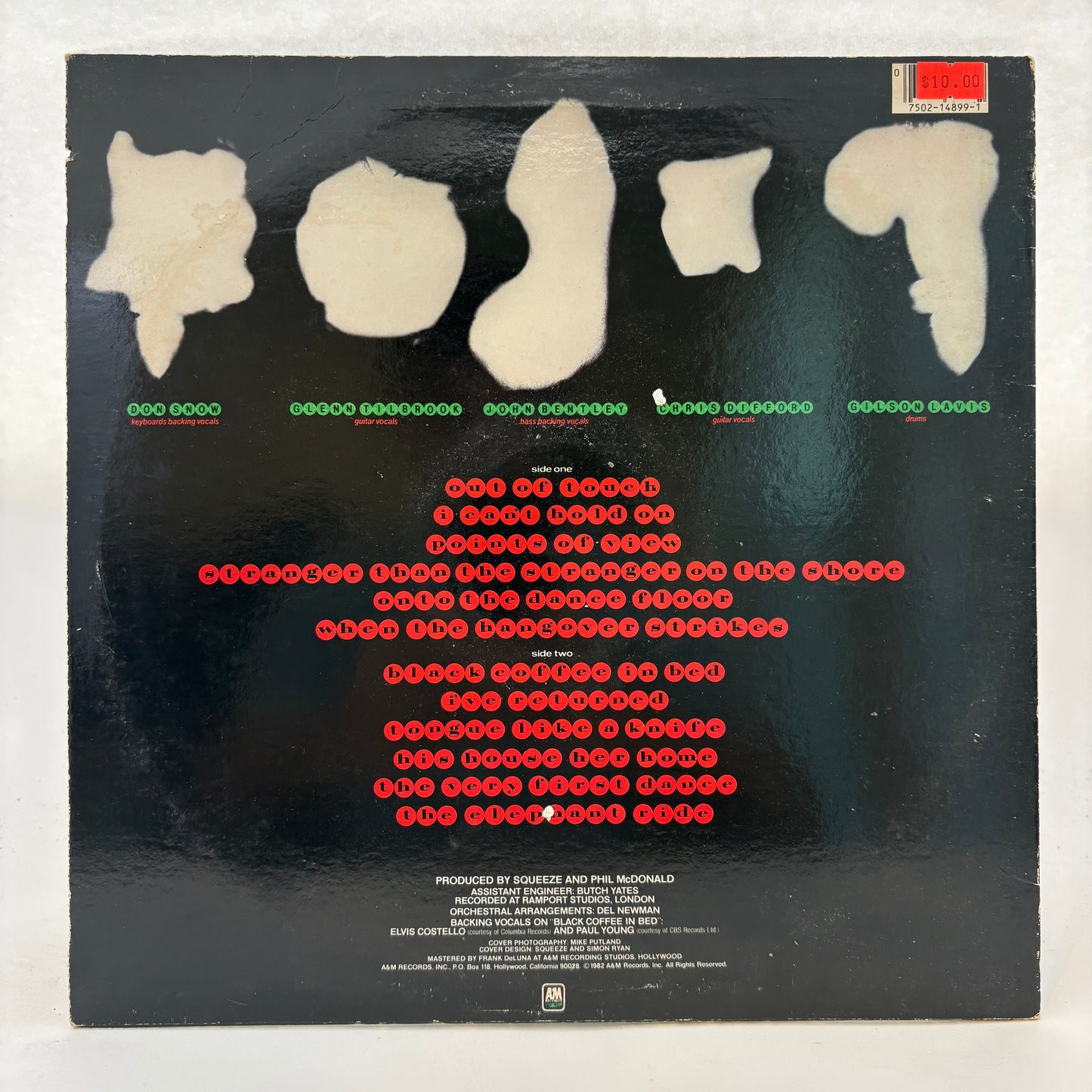 Squeeze (2) : Sweets From A Stranger (LP,Album)