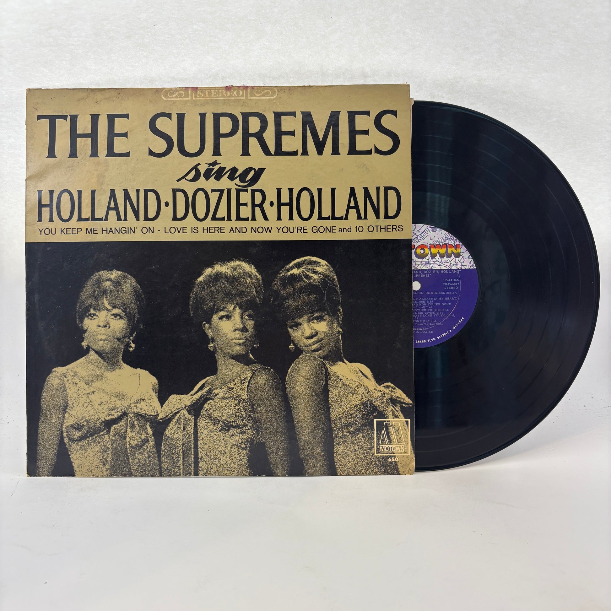 The Supremes : Supremes Sing Holland▪Dozier▪Holland (LP,Album,Stereo)
